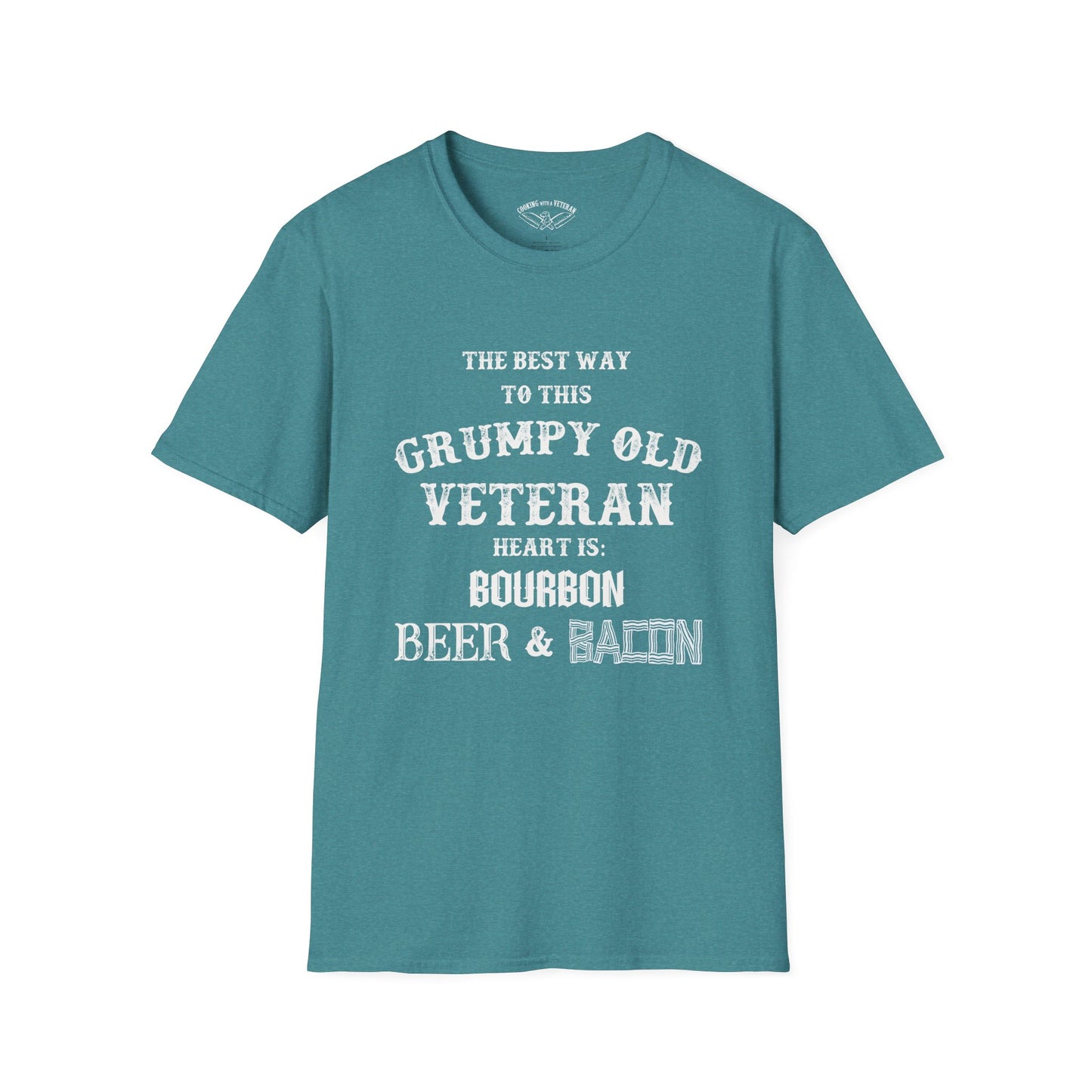 Grumpy Old Veteran Unisex Softstyle T-Shirt