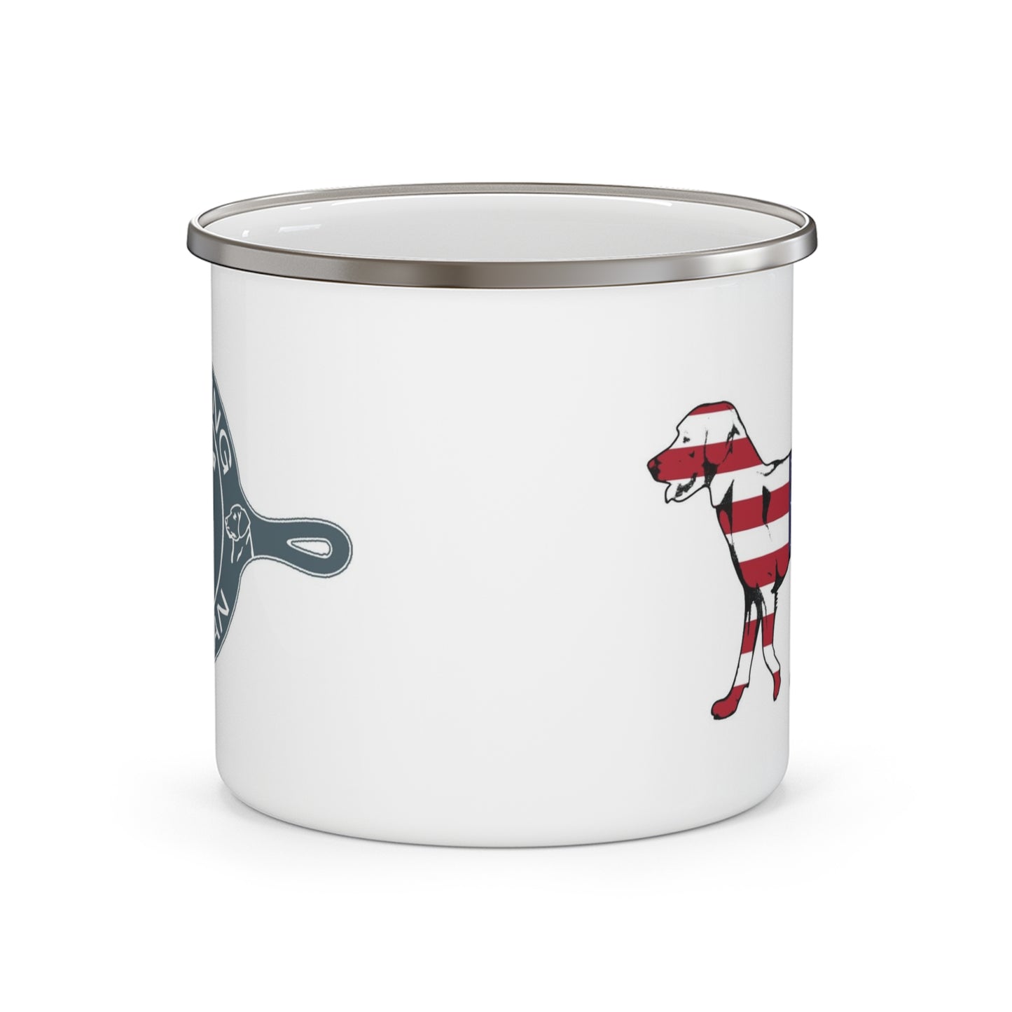 GRUNT Enamel Camping Mug