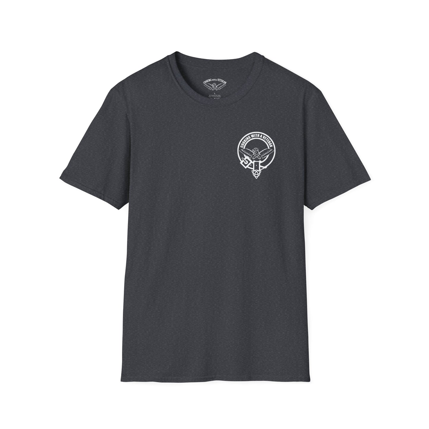 Cooking with a Veteran Seal Unisex Softstyle T-Shirt
