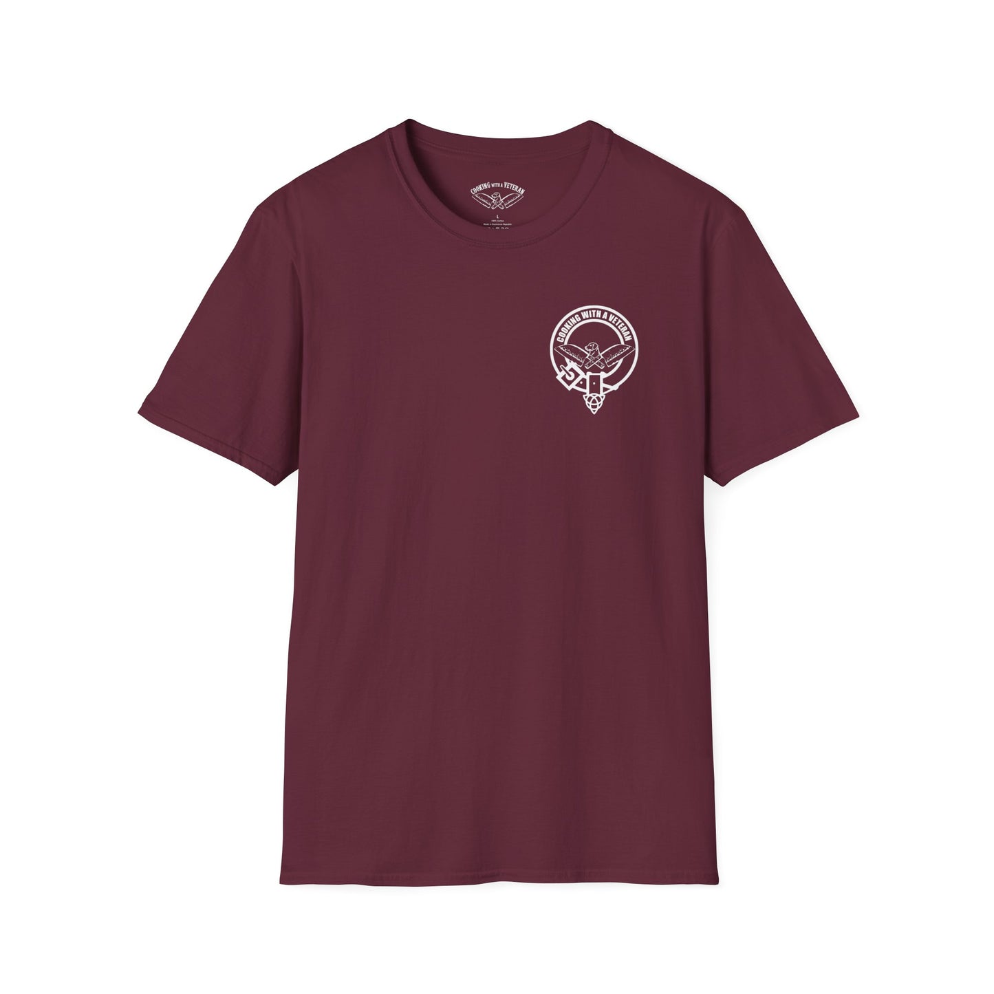 Cooking with a Veteran Seal Unisex Softstyle T-Shirt
