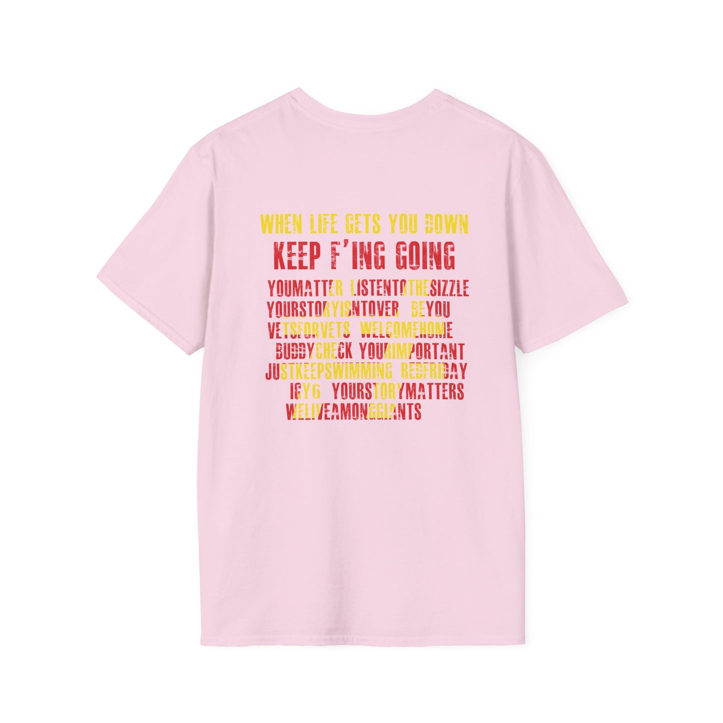 KFinG Red and Gold Unisex Softstyle T-Shirt
