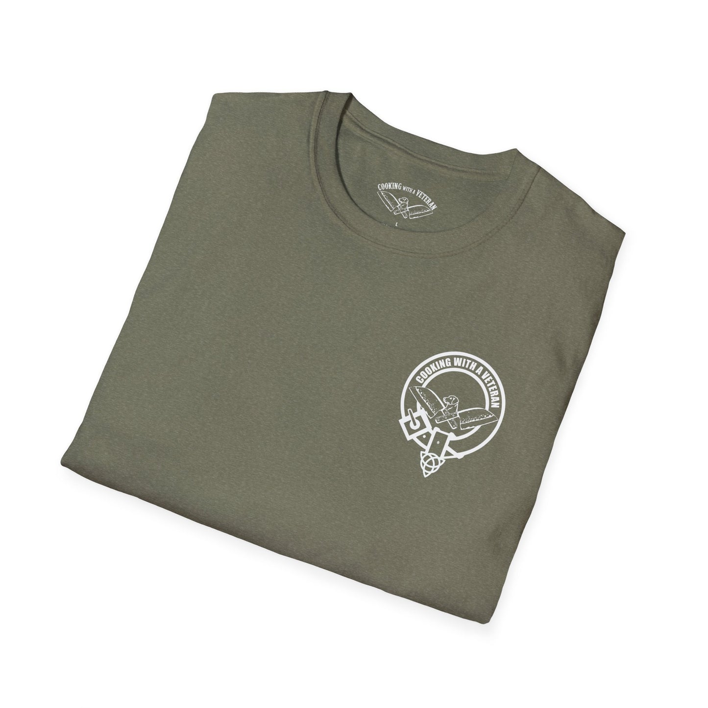 Cooking with a Veteran Seal Unisex Softstyle T-Shirt