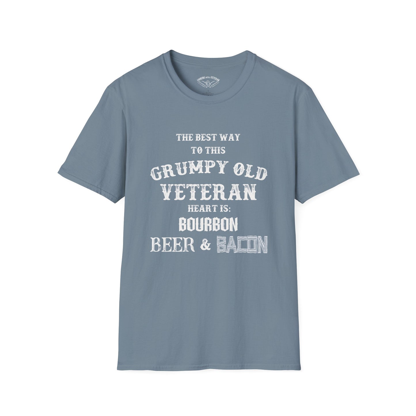 Grumpy Old Veteran Unisex Softstyle T-Shirt