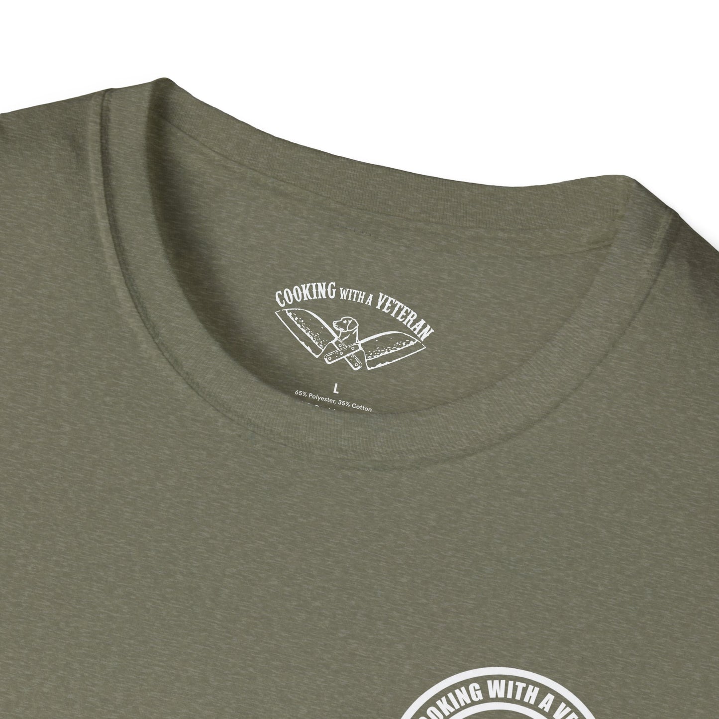 Cooking with a Veteran Seal Unisex Softstyle T-Shirt