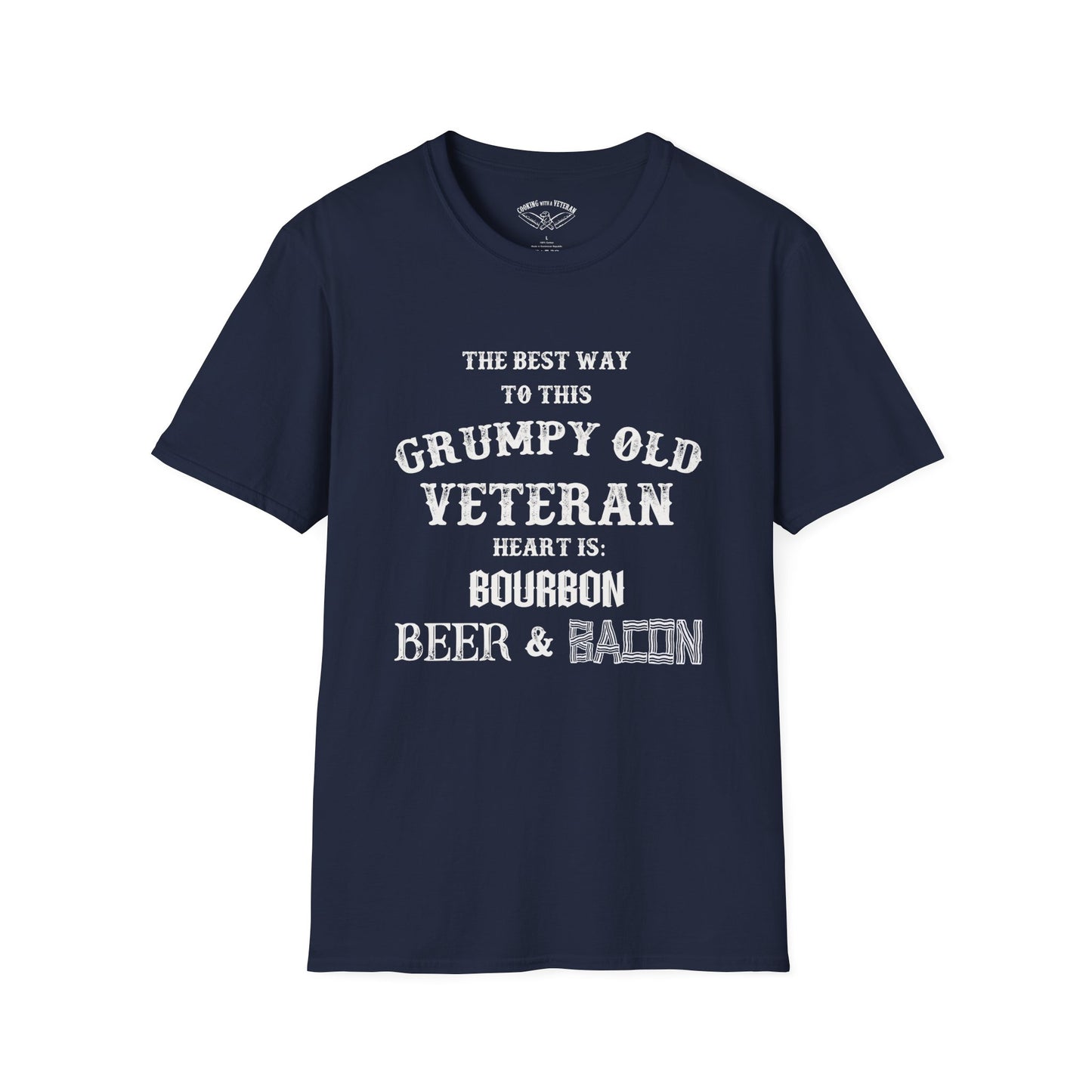 Grumpy Old Veteran Unisex Softstyle T-Shirt
