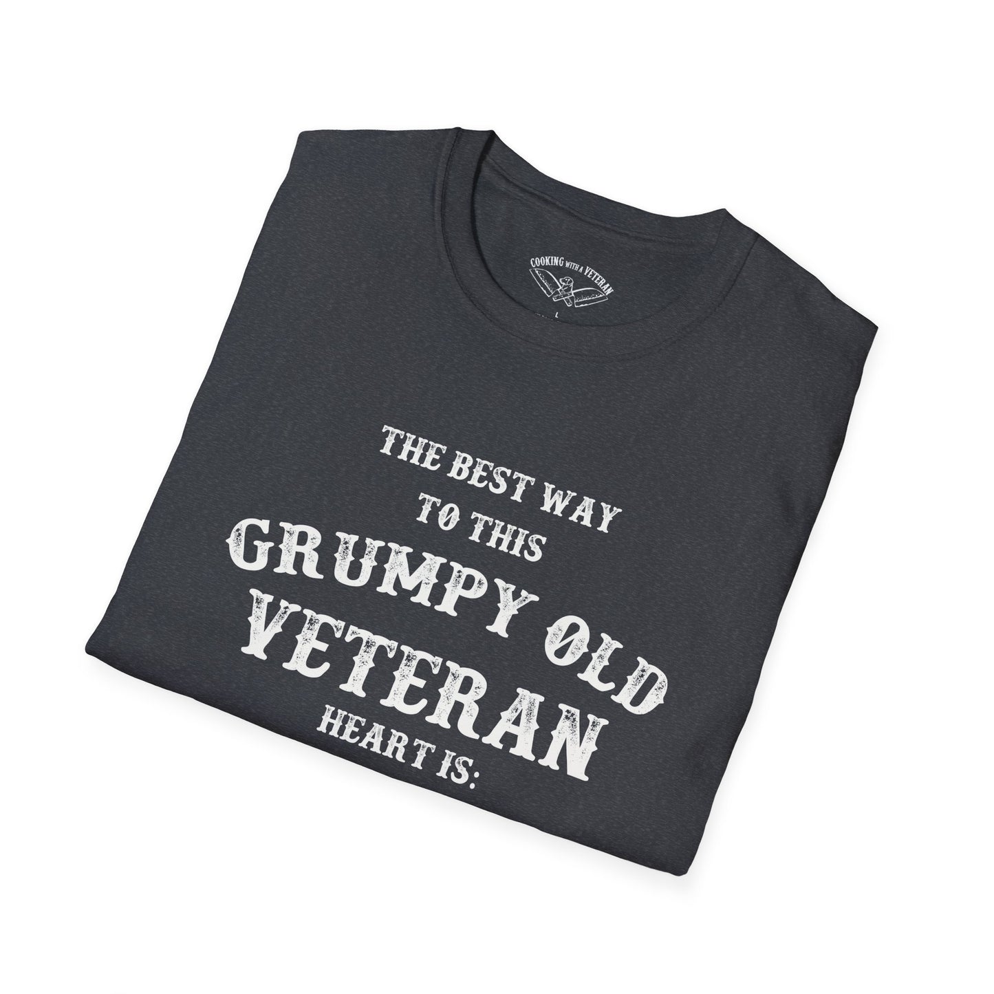 Grumpy Old Veteran Unisex Softstyle T-Shirt