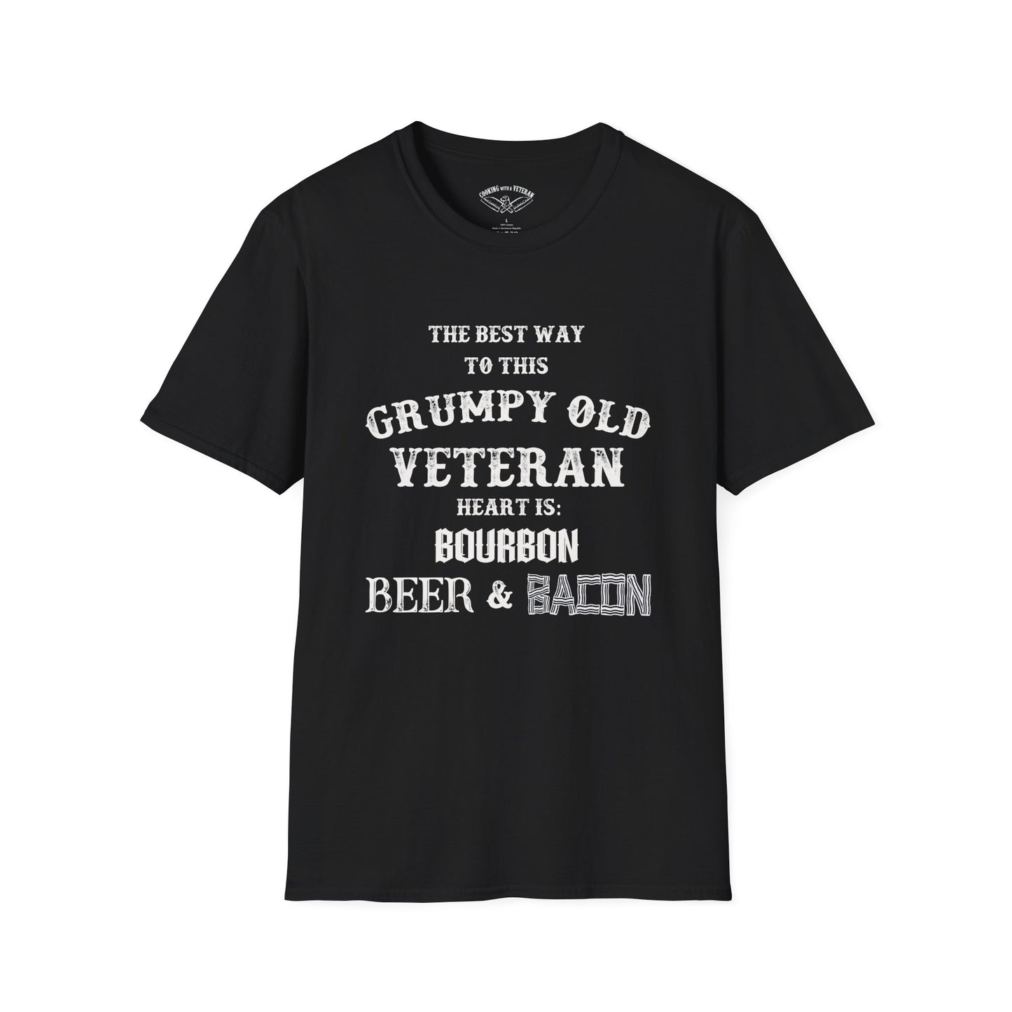 Grumpy Old Veteran Unisex Softstyle T-Shirt