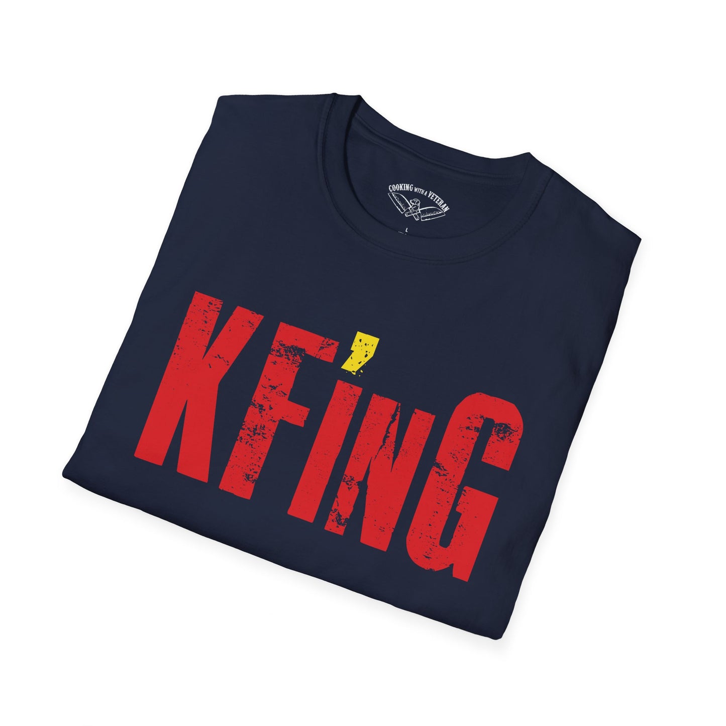KFinG Red and Gold Unisex Softstyle T-Shirt