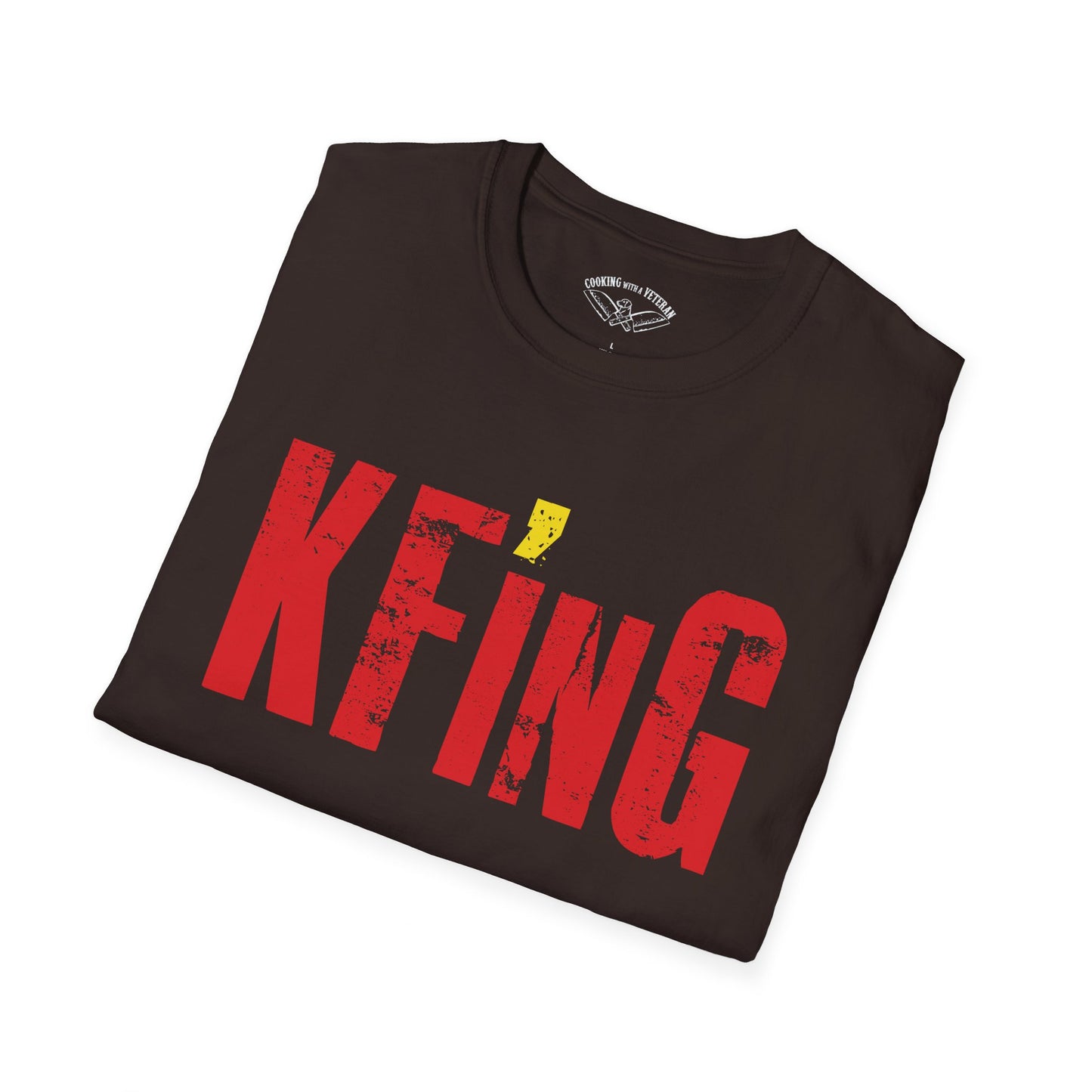 KFinG Red and Gold Unisex Softstyle T-Shirt