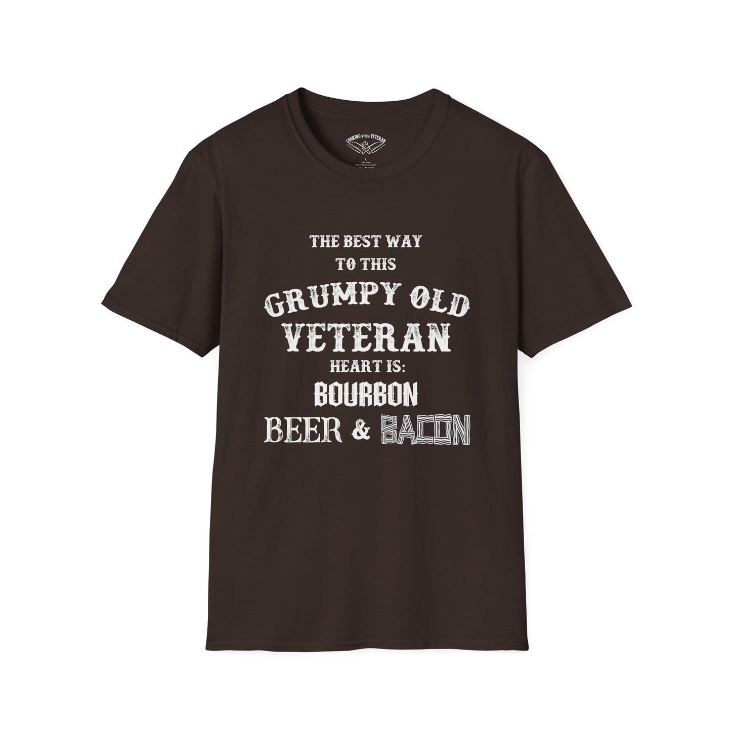Grumpy Old Veteran Unisex Softstyle T-Shirt