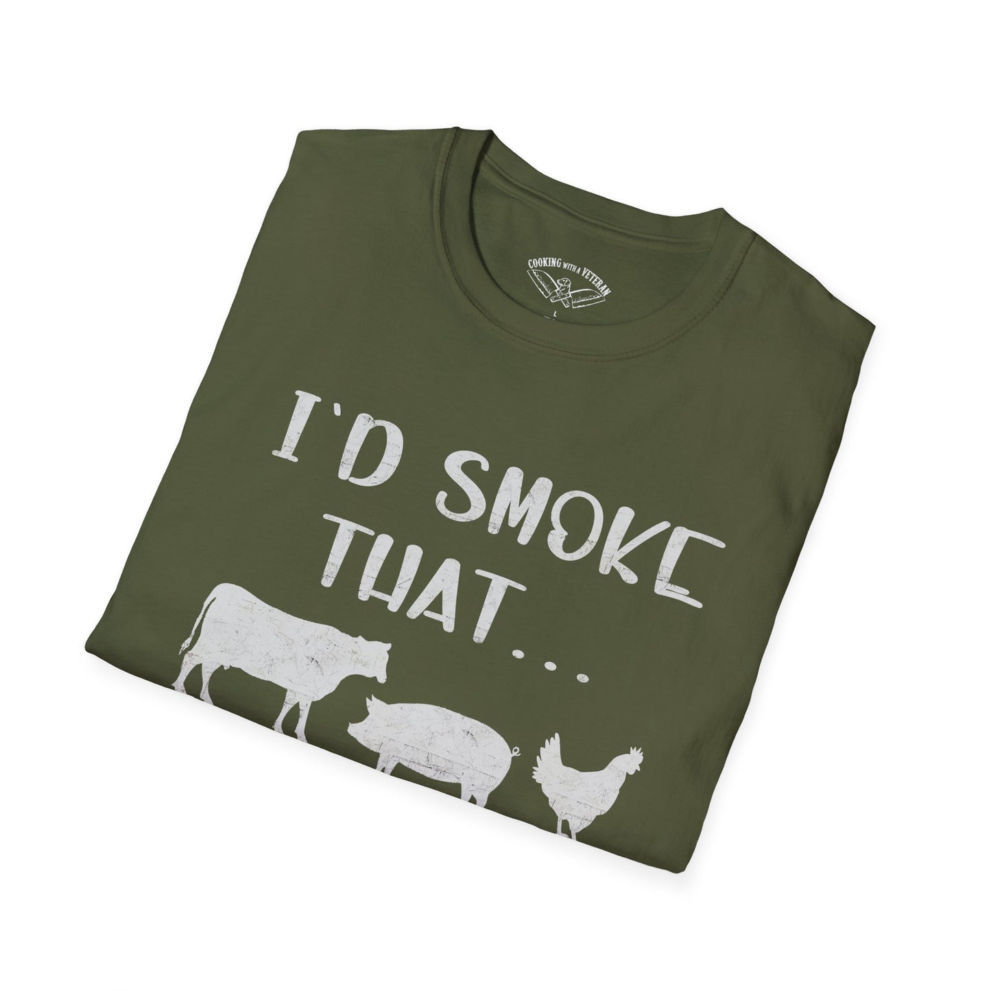 Id Smoke That Unisex Softstyle T-Shirt