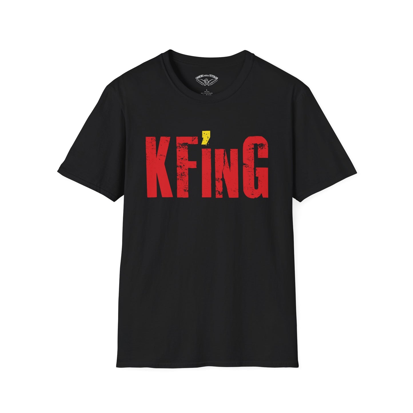 KFinG Red and Gold Unisex Softstyle T-Shirt