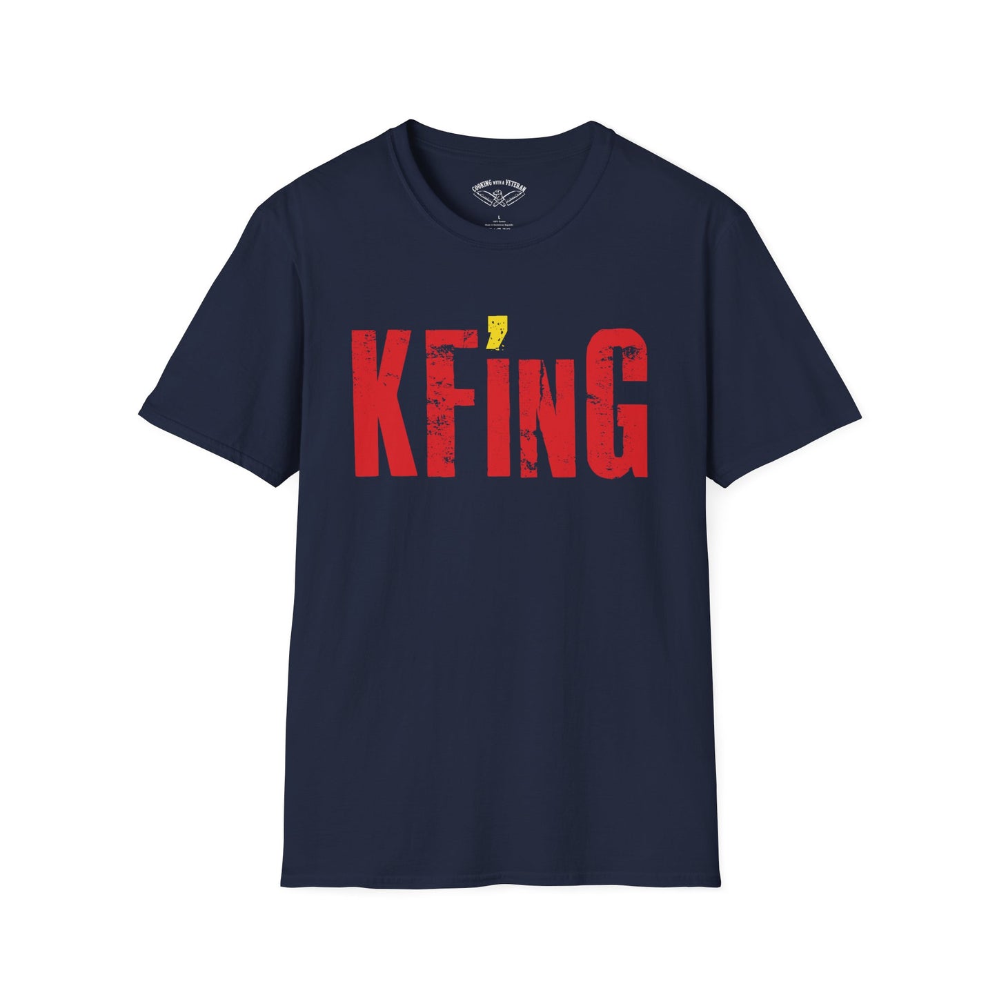 KFinG Red and Gold Unisex Softstyle T-Shirt