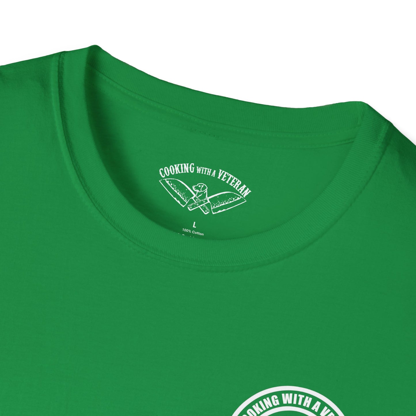 Cooking with a Veteran Seal Unisex Softstyle T-Shirt