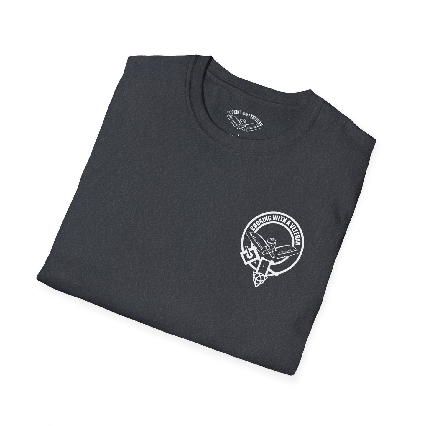 Cooking with a Veteran Seal Unisex Softstyle T-Shirt