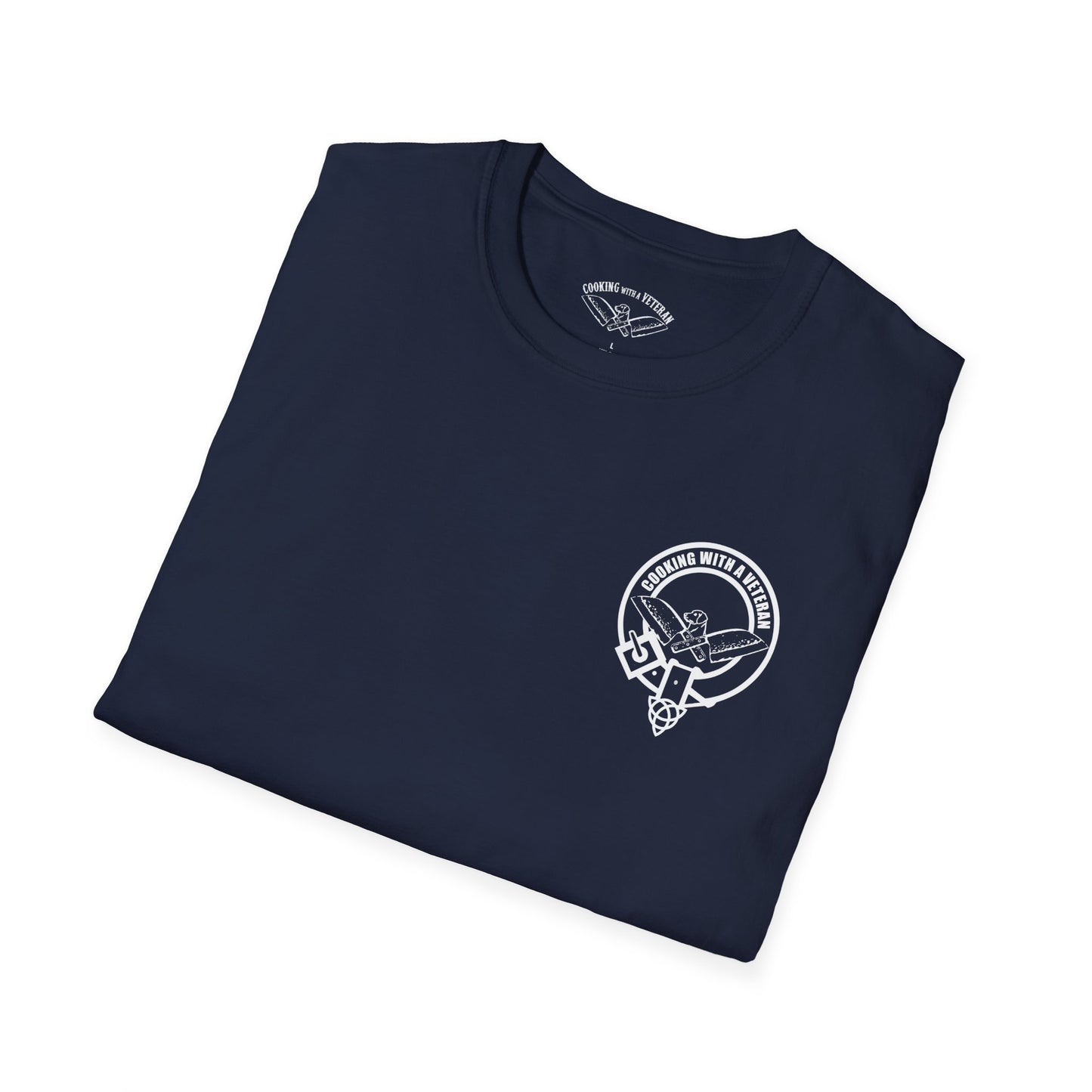 Cooking with a Veteran Seal Unisex Softstyle T-Shirt