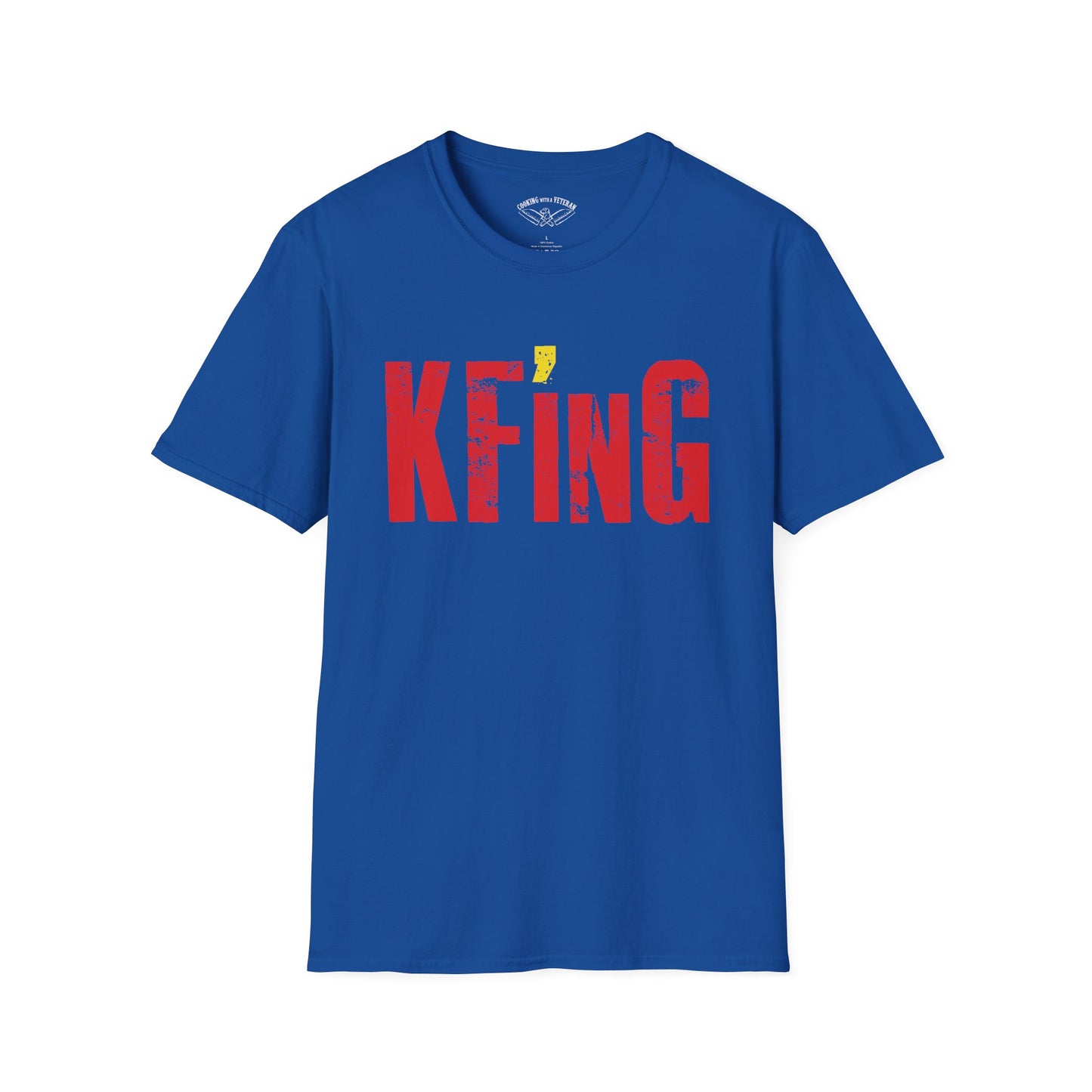 KFinG Red and Gold Unisex Softstyle T-Shirt