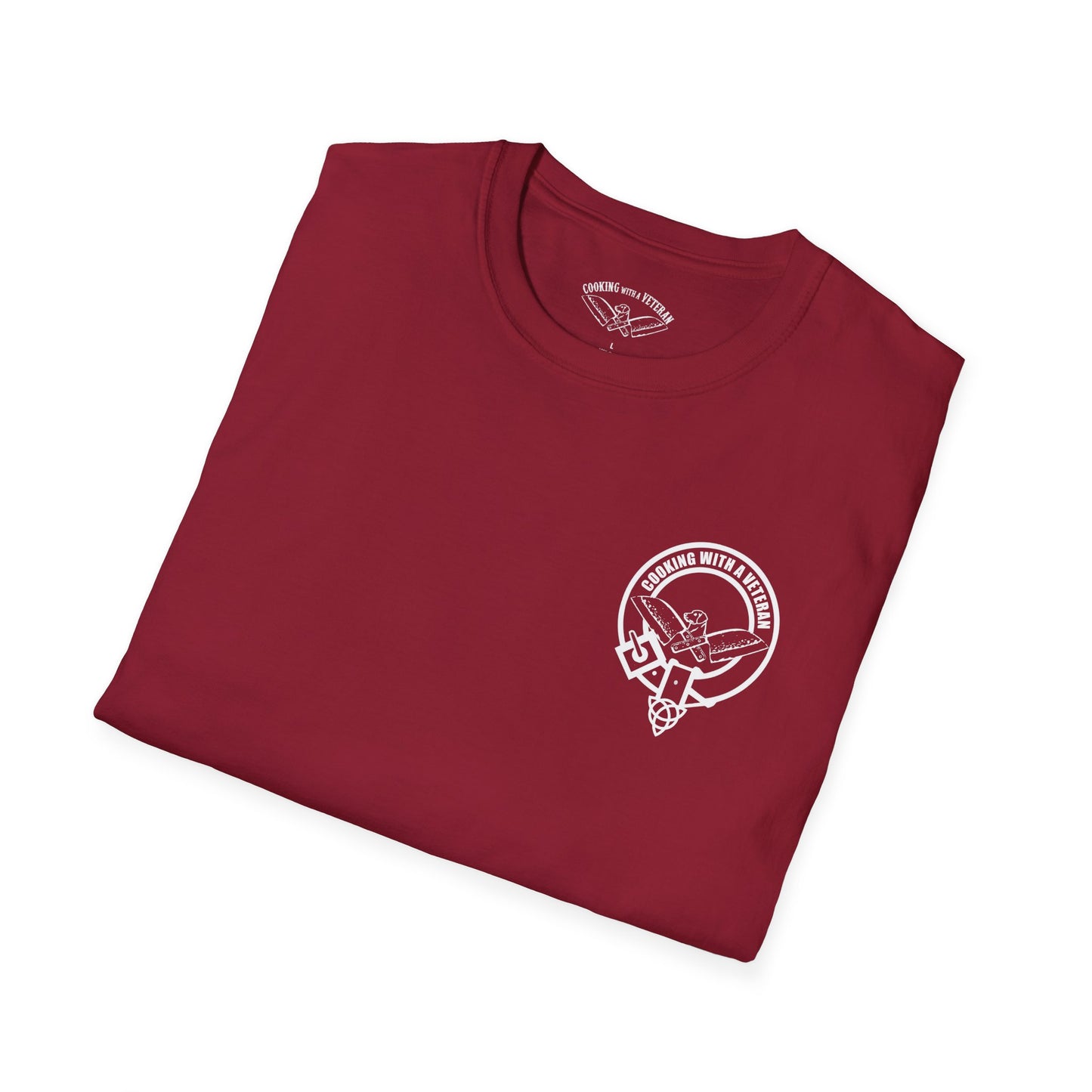 Cooking with a Veteran Seal Unisex Softstyle T-Shirt