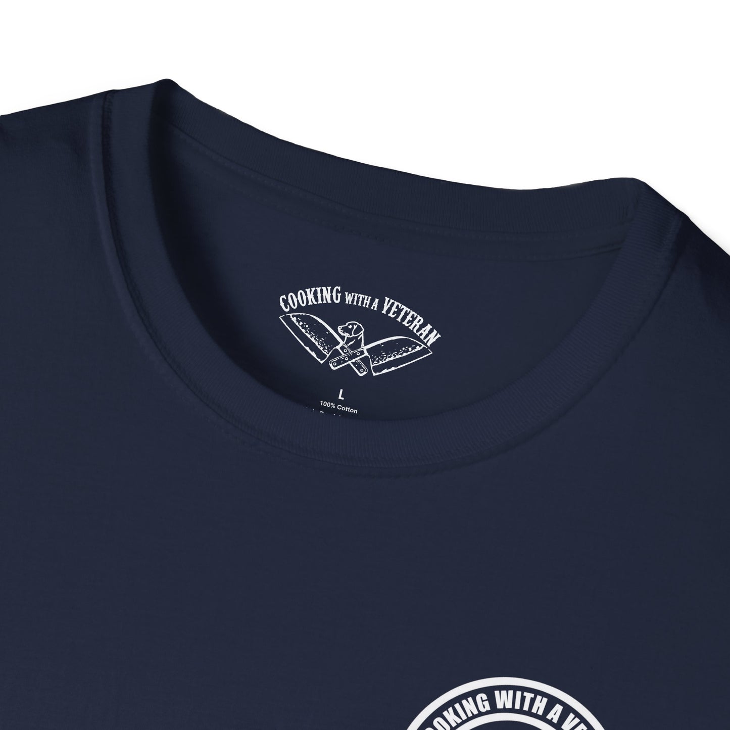 Cooking with a Veteran Seal Unisex Softstyle T-Shirt