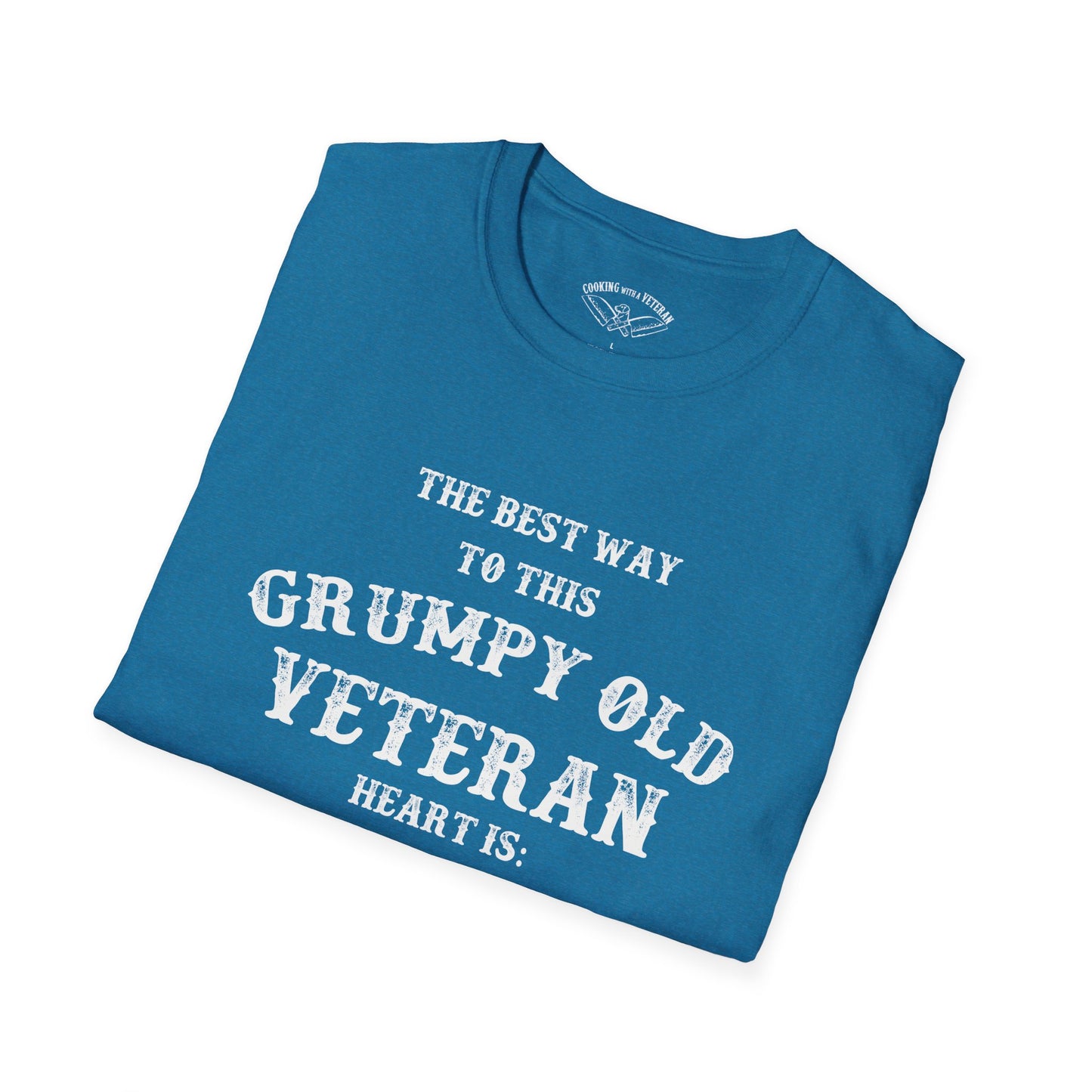 Grumpy Old Veteran Unisex Softstyle T-Shirt
