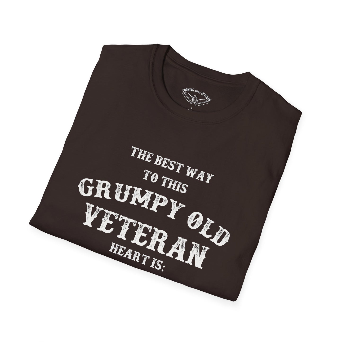Grumpy Old Veteran Unisex Softstyle T-Shirt