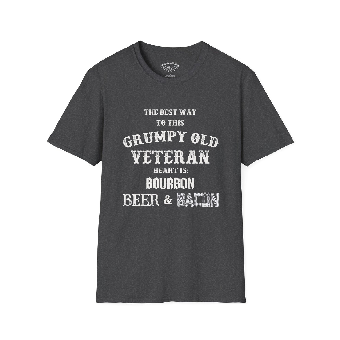 Grumpy Old Veteran Unisex Softstyle T-Shirt