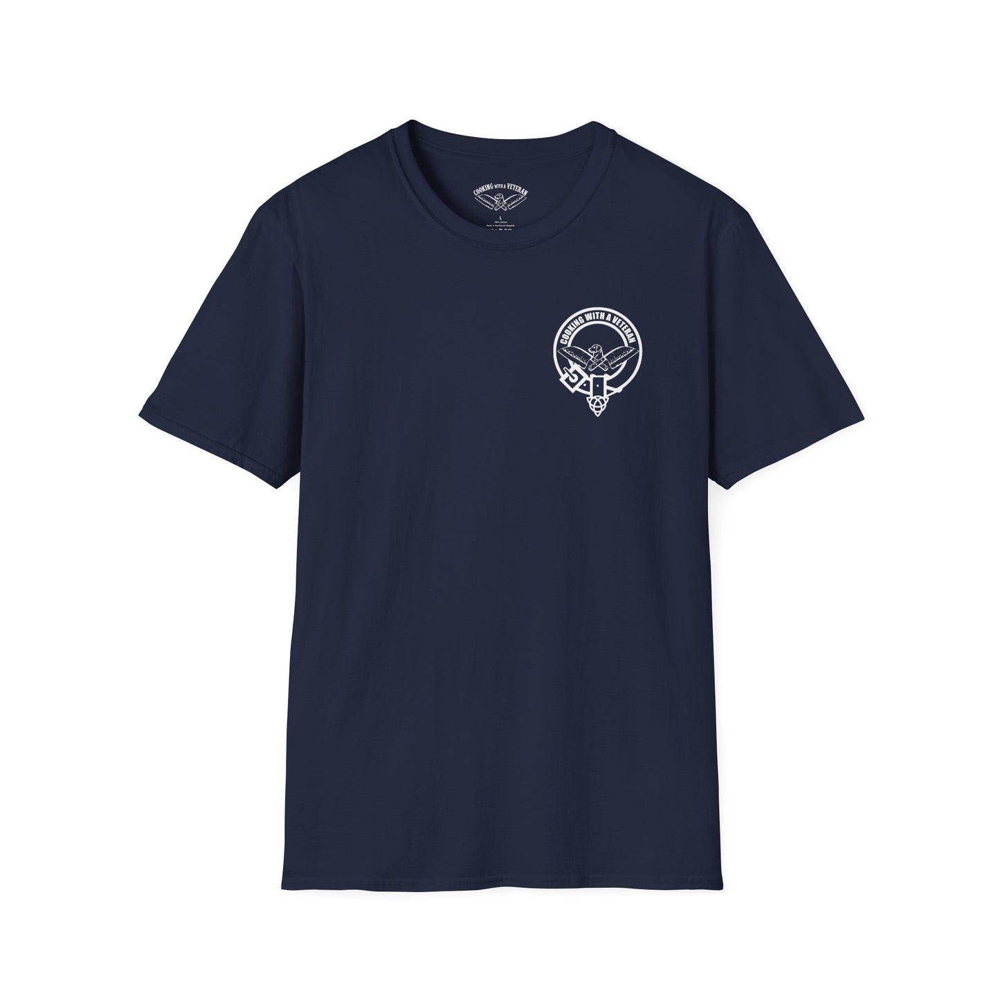 Cooking with a Veteran Seal Unisex Softstyle T-Shirt
