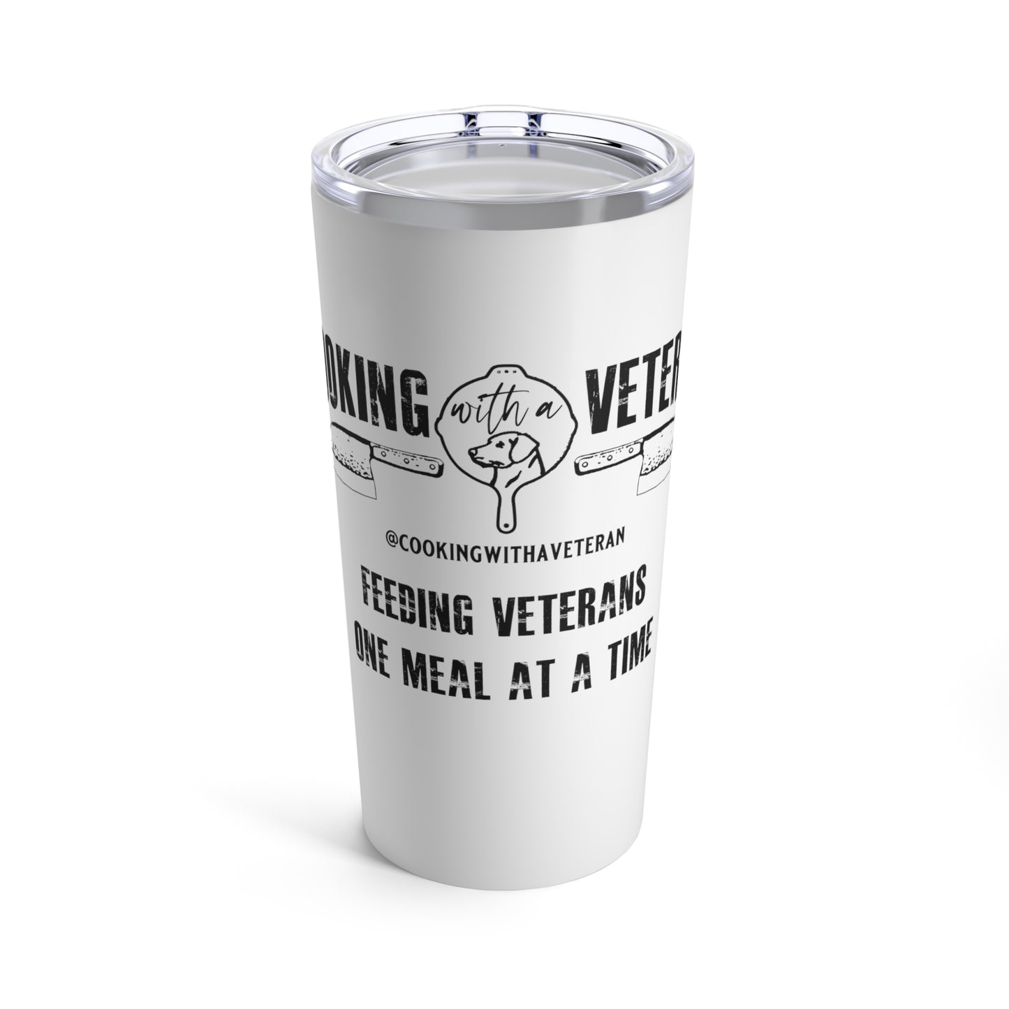 Cooking with a Veteran No 2 Tumbler 20oz