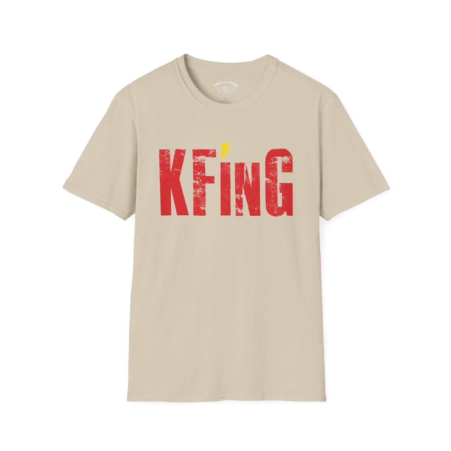 KFinG Red and Gold Unisex Softstyle T-Shirt