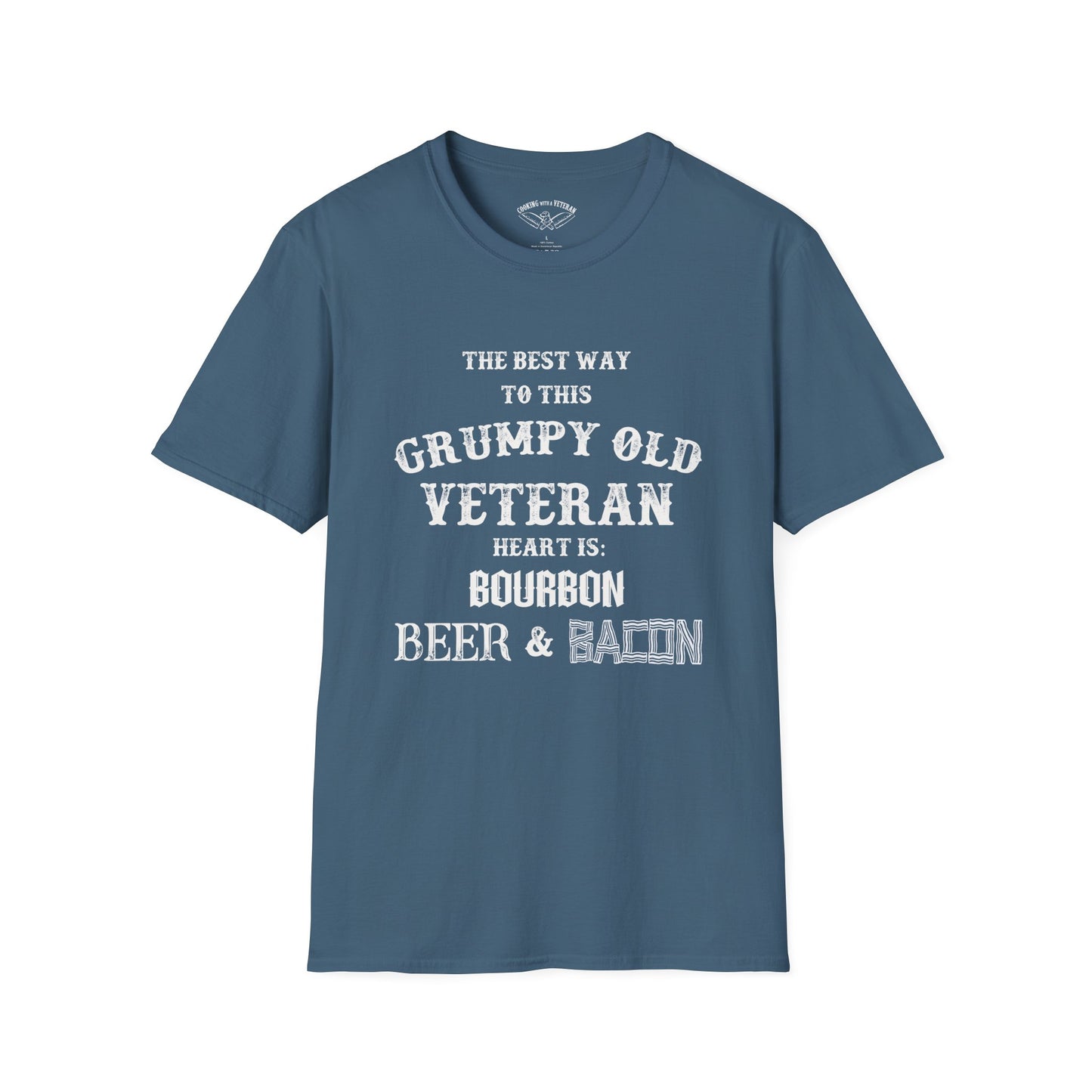 Grumpy Old Veteran Unisex Softstyle T-Shirt