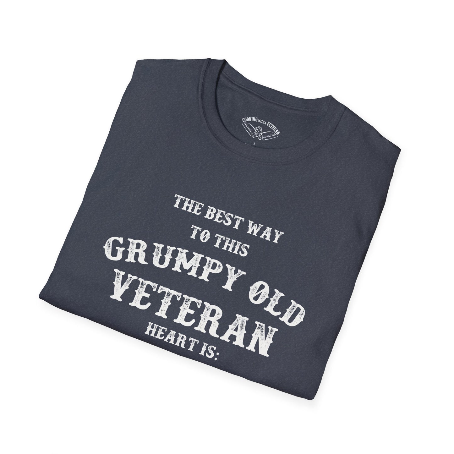 Grumpy Old Veteran Unisex Softstyle T-Shirt
