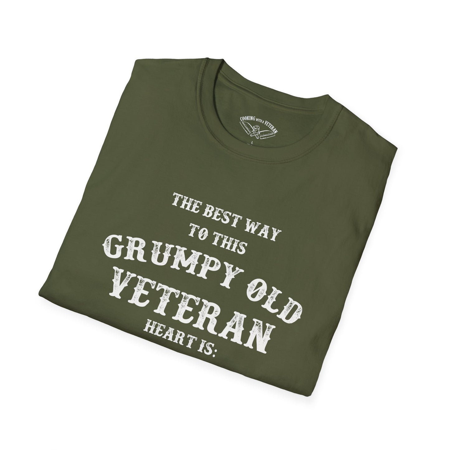Grumpy Old Veteran Unisex Softstyle T-Shirt