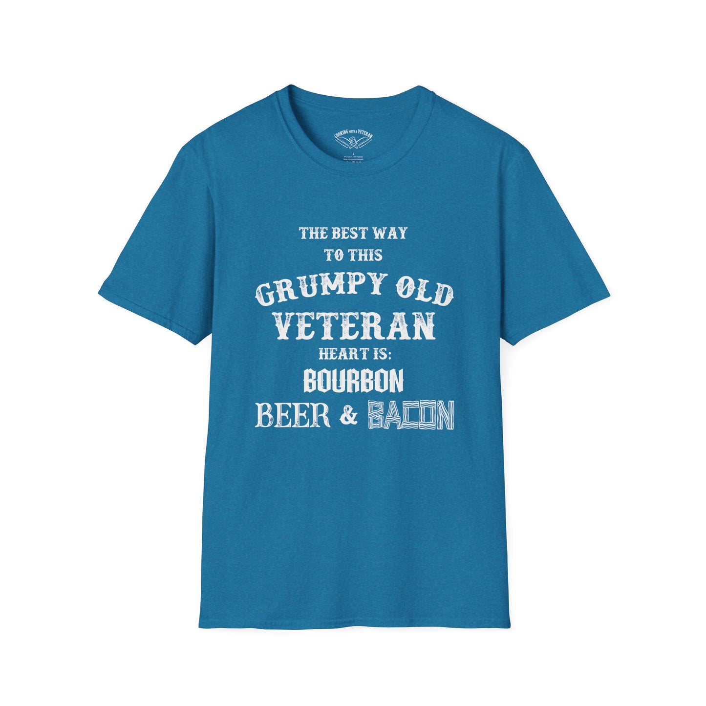 Grumpy Old Veteran Unisex Softstyle T-Shirt