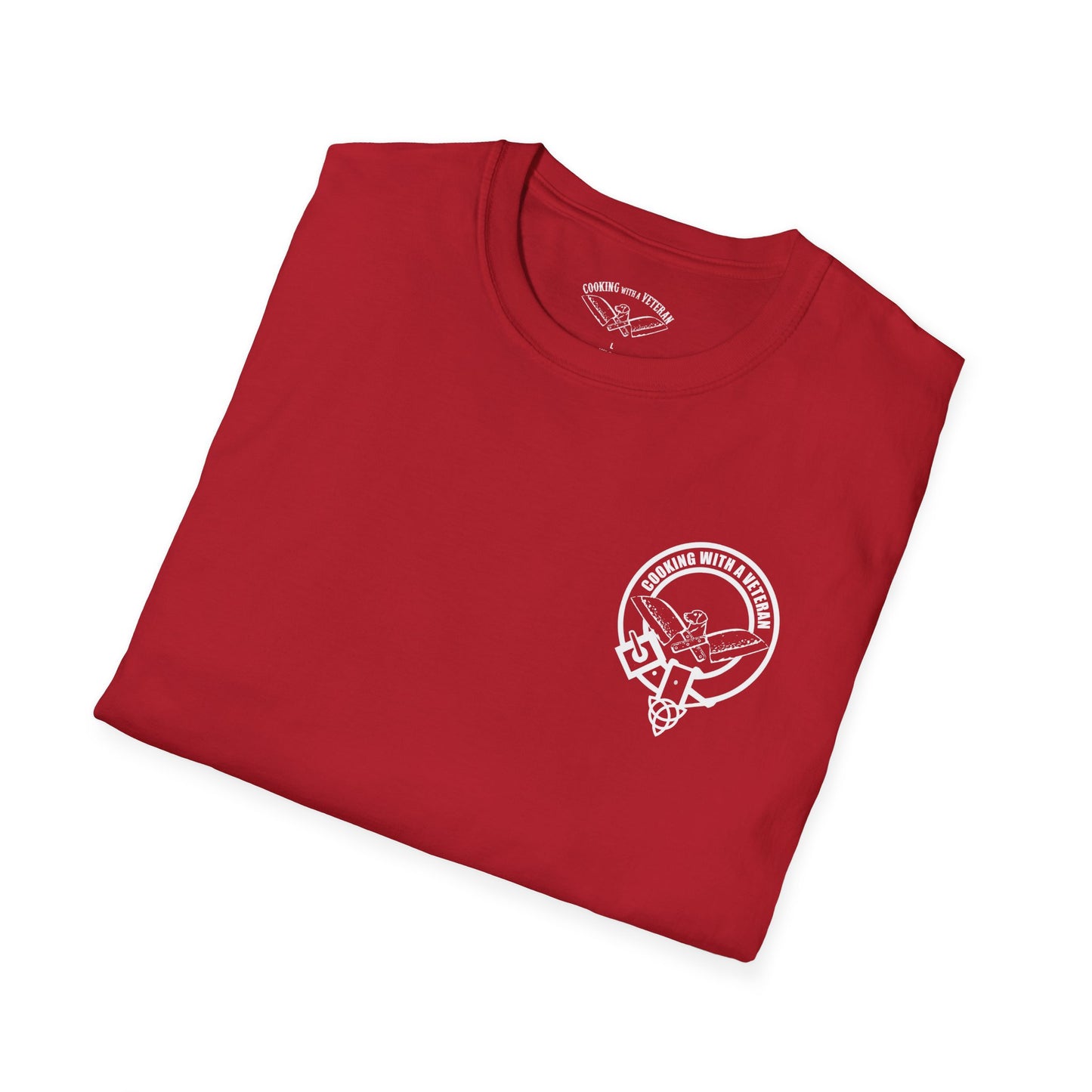 Cooking with a Veteran Seal Unisex Softstyle T-Shirt
