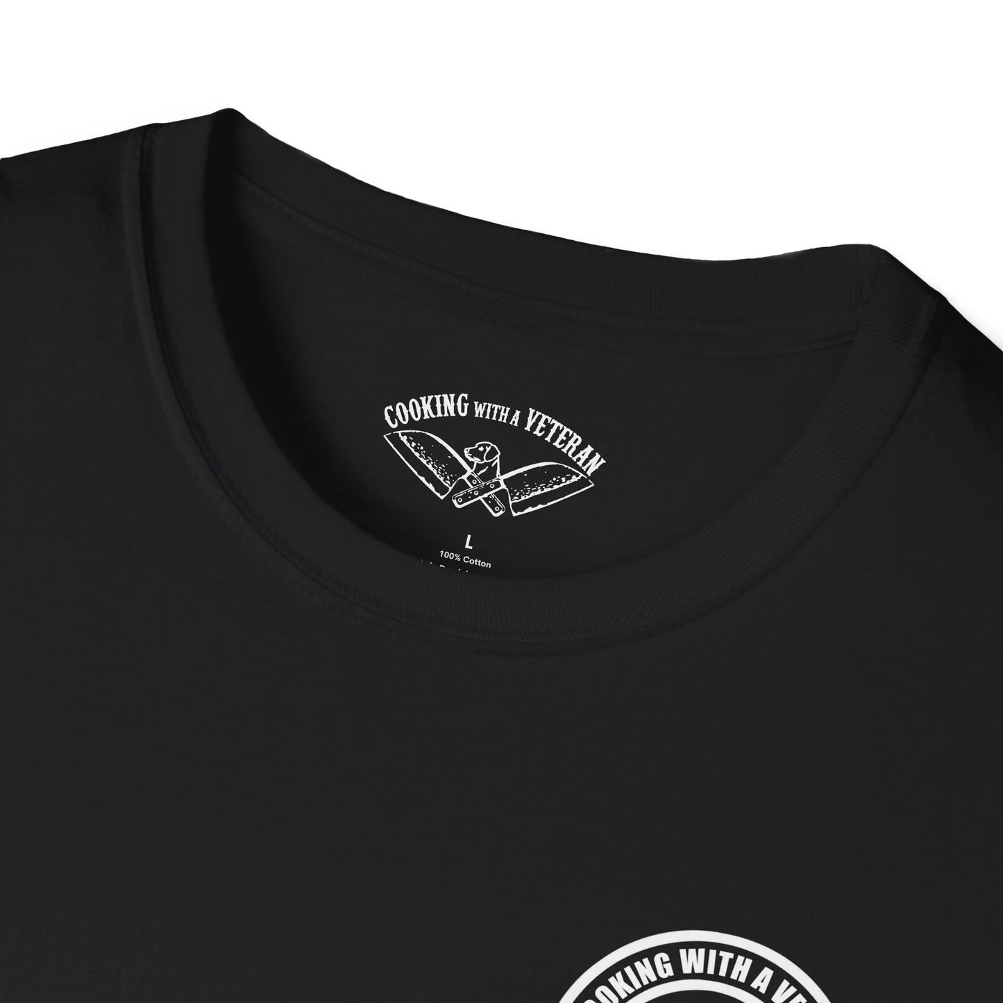 Cooking with a Veteran Seal Unisex Softstyle T-Shirt
