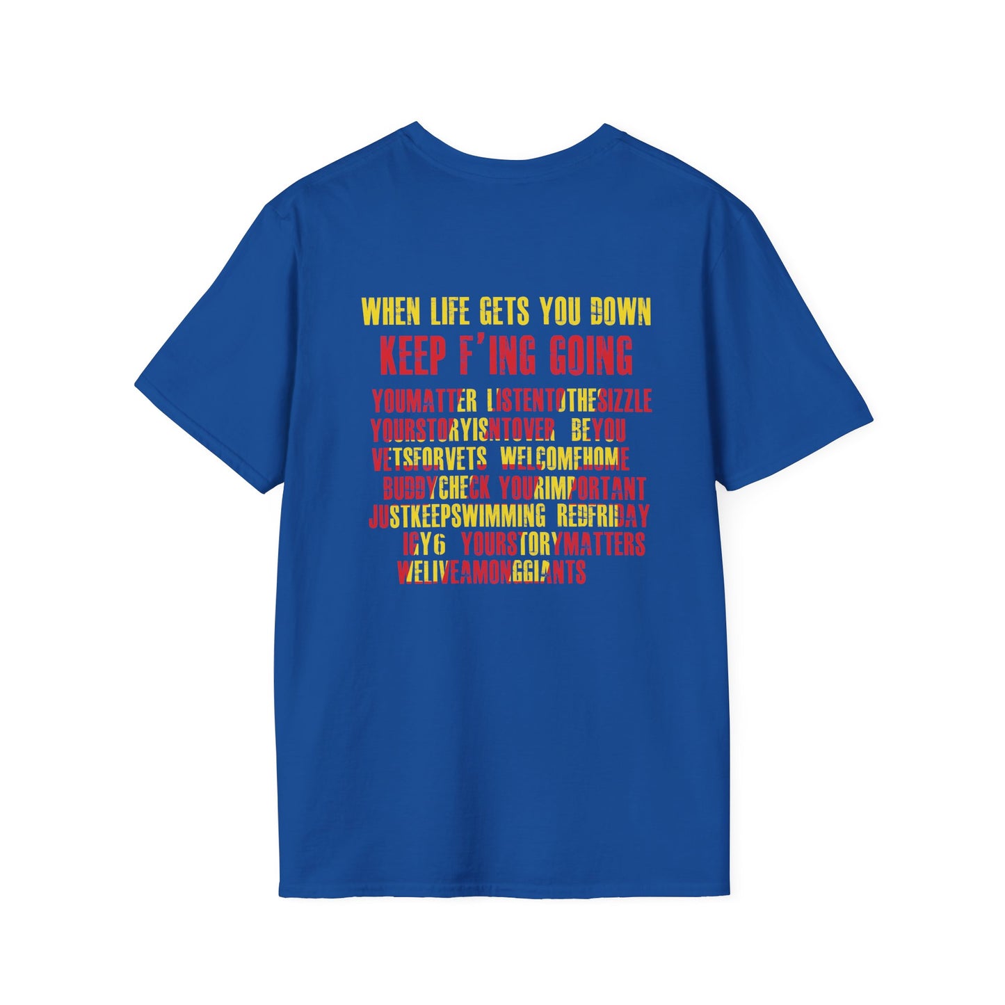 KFinG Red and Gold Unisex Softstyle T-Shirt