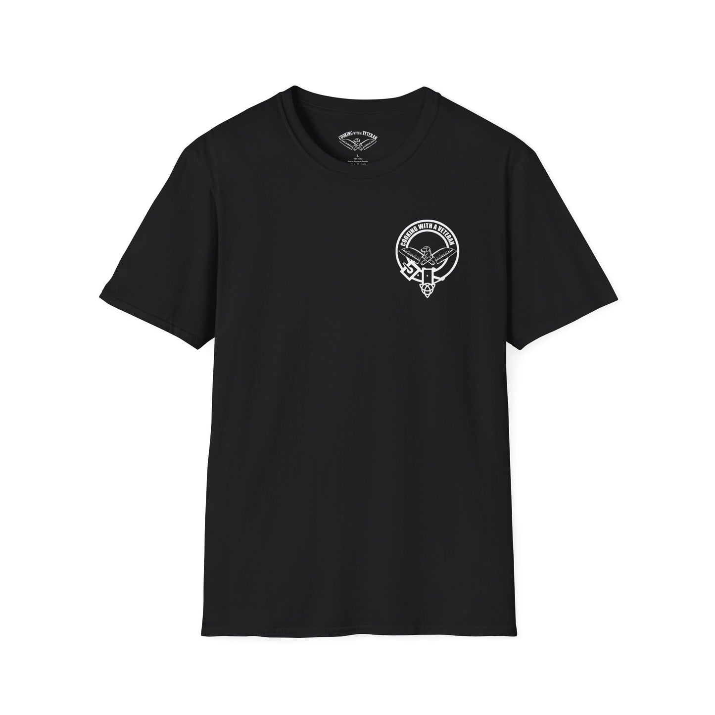 Cooking with a Veteran Seal Unisex Softstyle T-Shirt