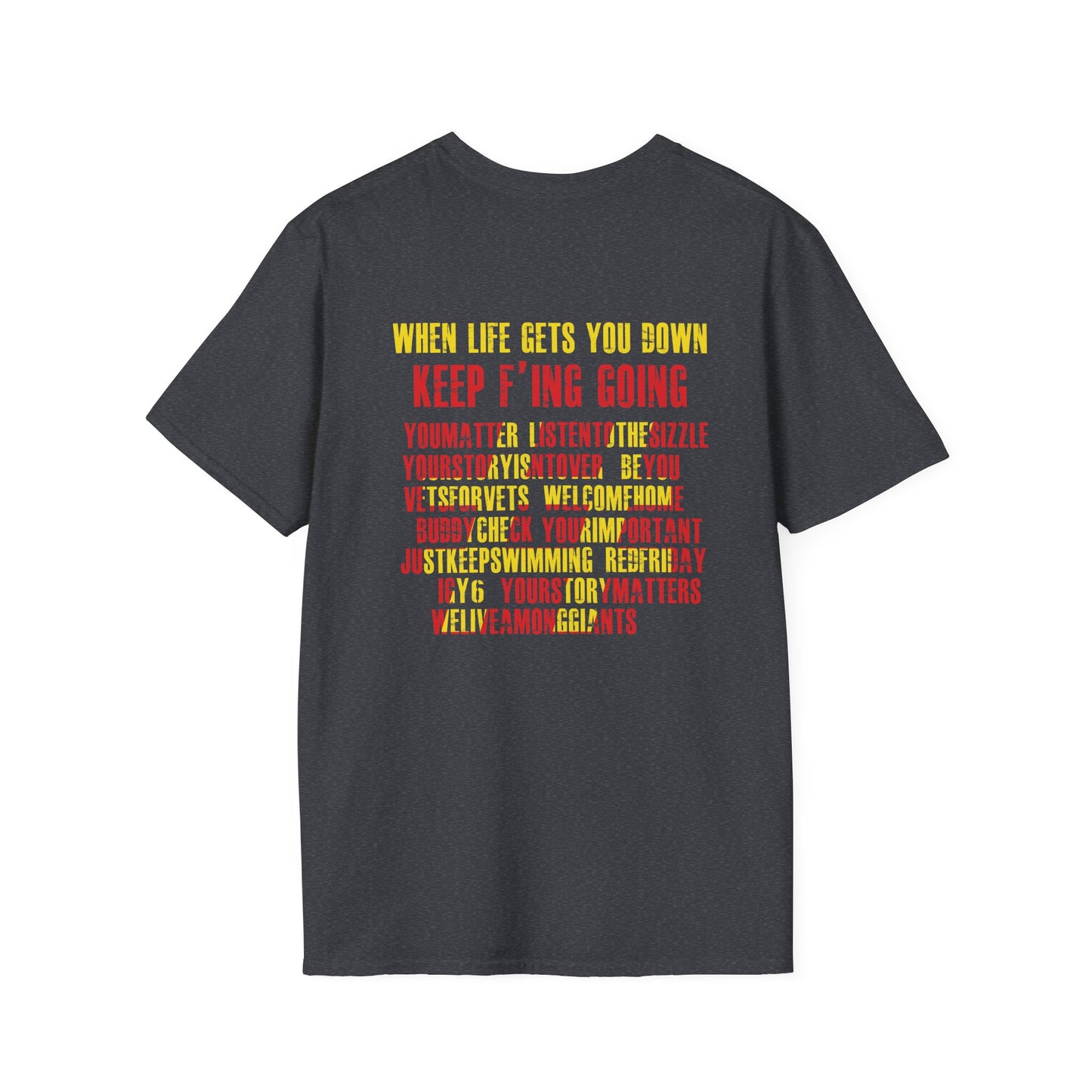 KFinG Red and Gold Unisex Softstyle T-Shirt