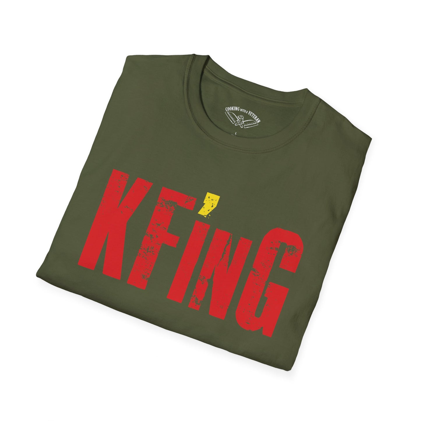 KFinG Red and Gold Unisex Softstyle T-Shirt