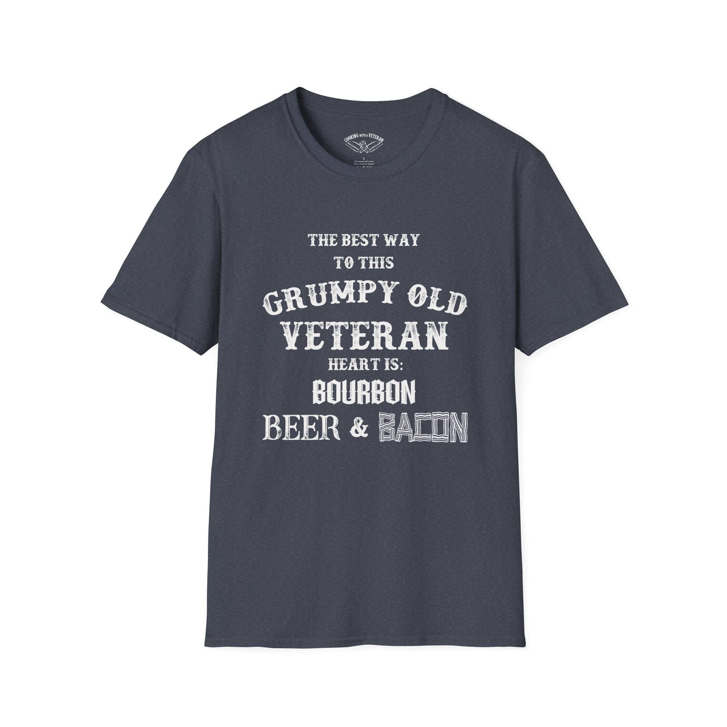 Grumpy Old Veteran Unisex Softstyle T-Shirt