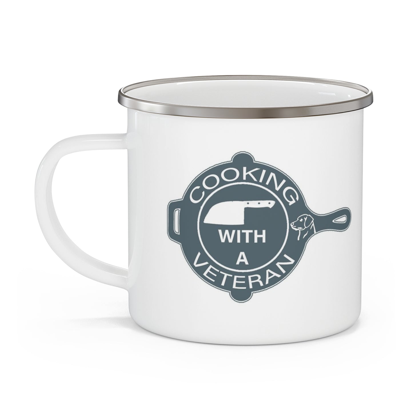 GRUNT Enamel Camping Mug