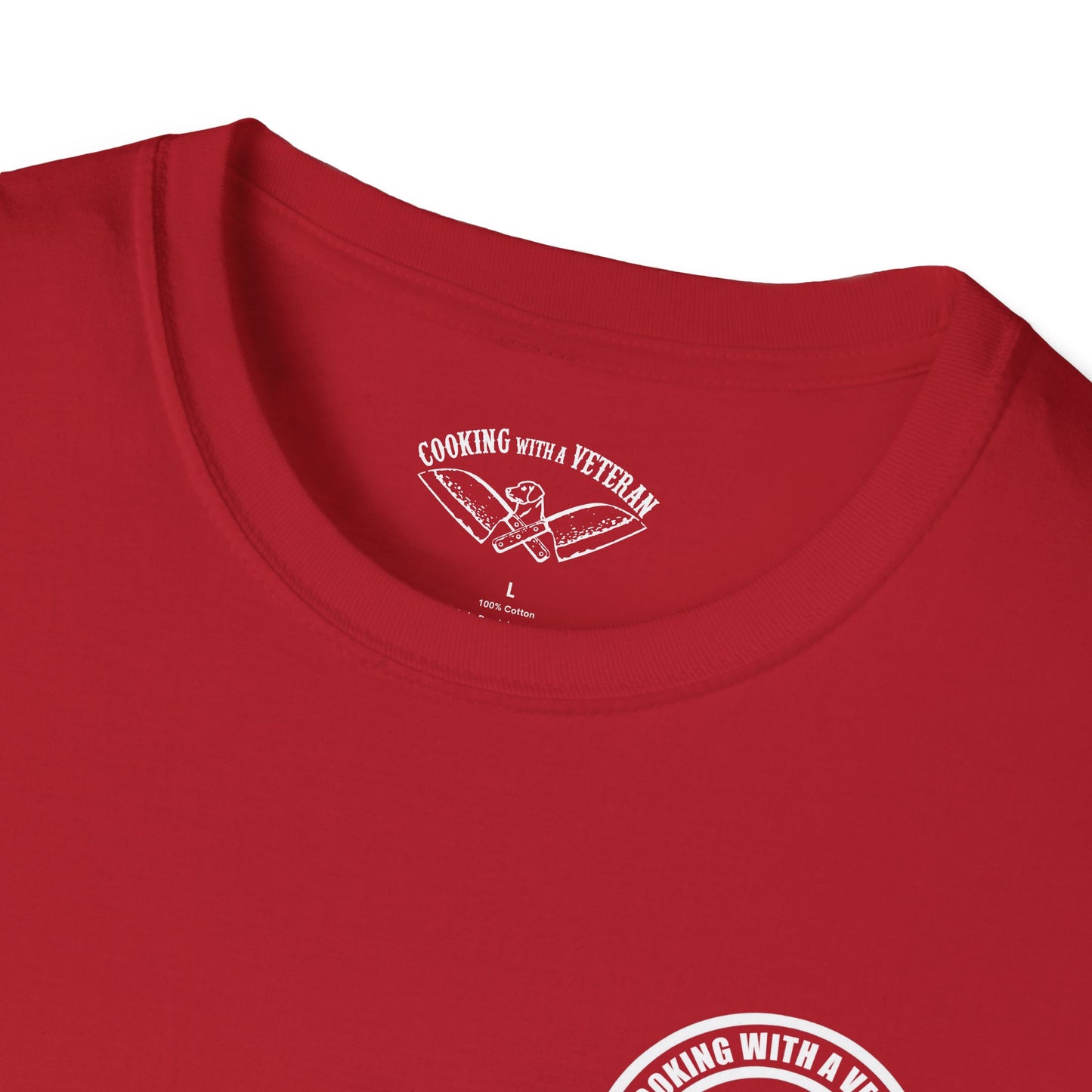 Cooking with a Veteran Seal Unisex Softstyle T-Shirt