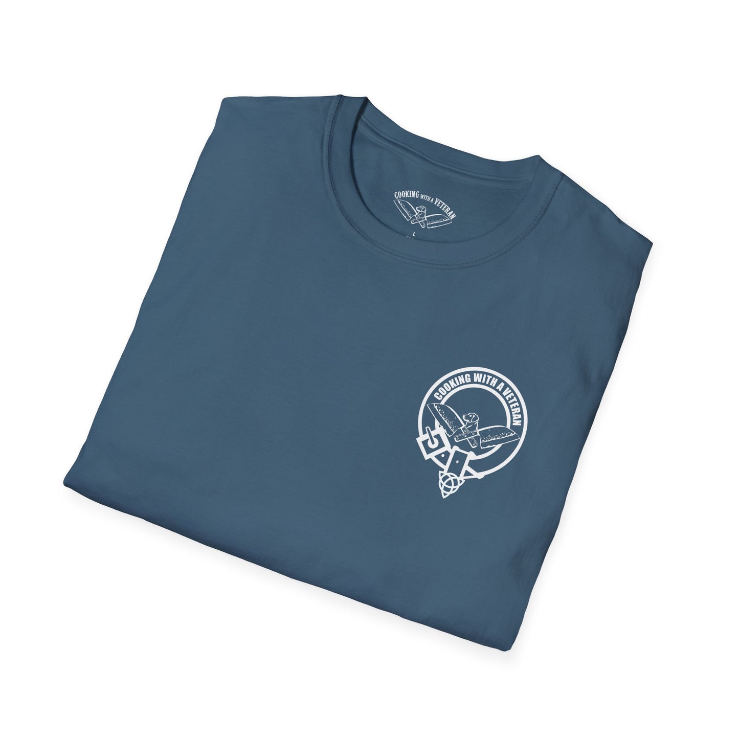 Cooking with a Veteran Seal Unisex Softstyle T-Shirt