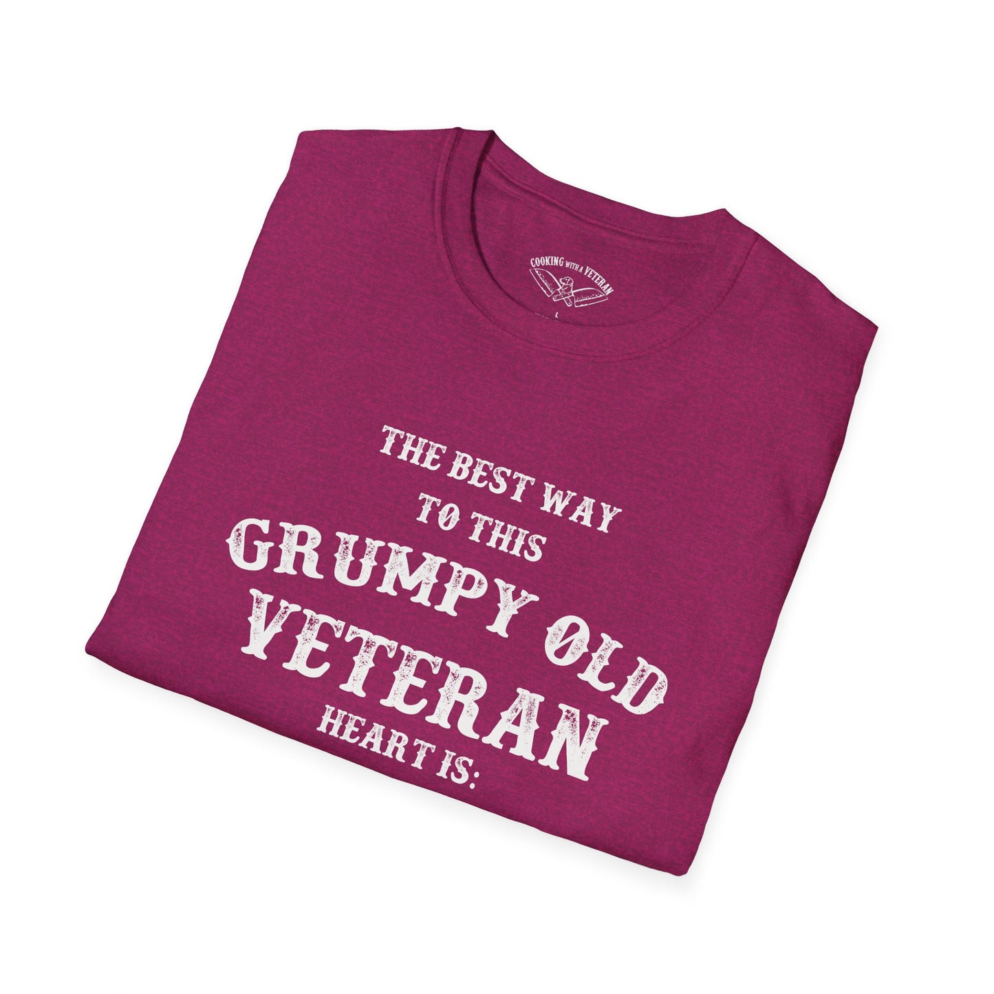 Grumpy Old Veteran Unisex Softstyle T-Shirt