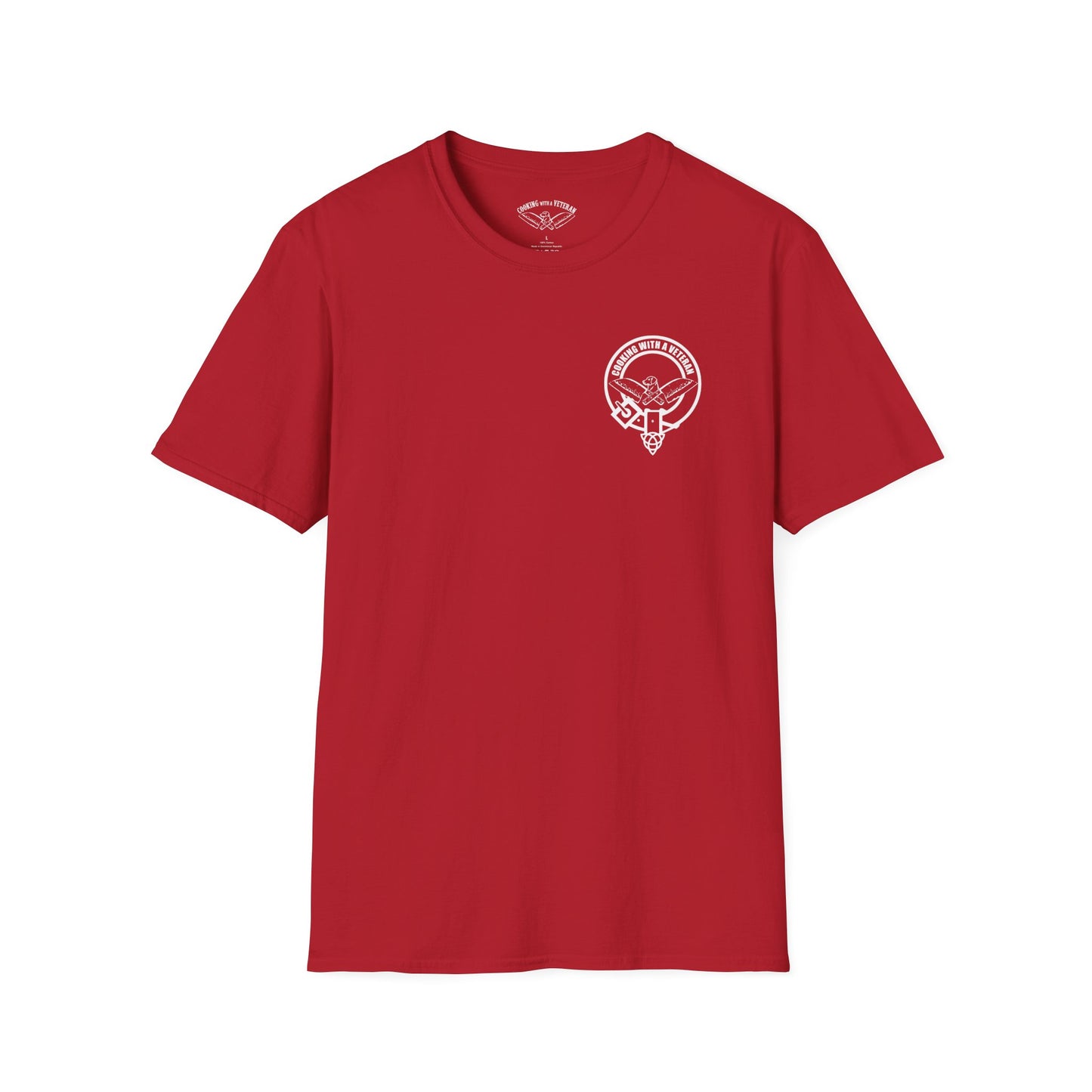 Cooking with a Veteran Seal Unisex Softstyle T-Shirt