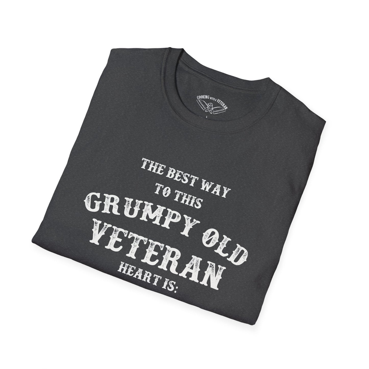 Grumpy Old Veteran Unisex Softstyle T-Shirt