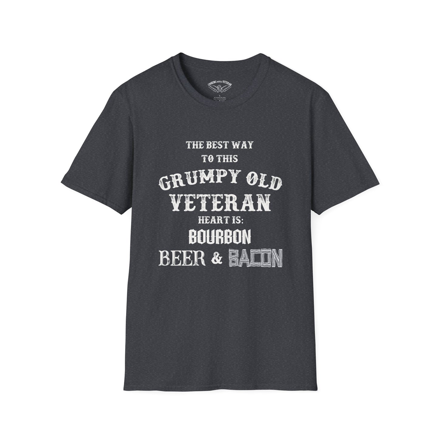 Grumpy Old Veteran Unisex Softstyle T-Shirt