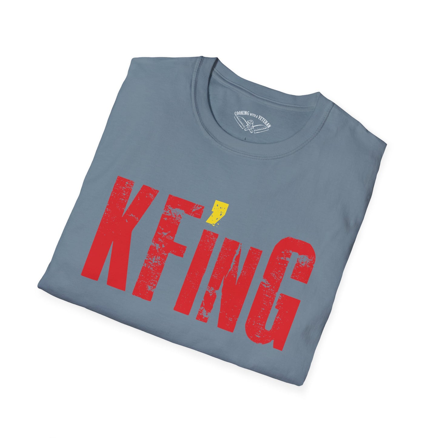 KFinG Red and Gold Unisex Softstyle T-Shirt