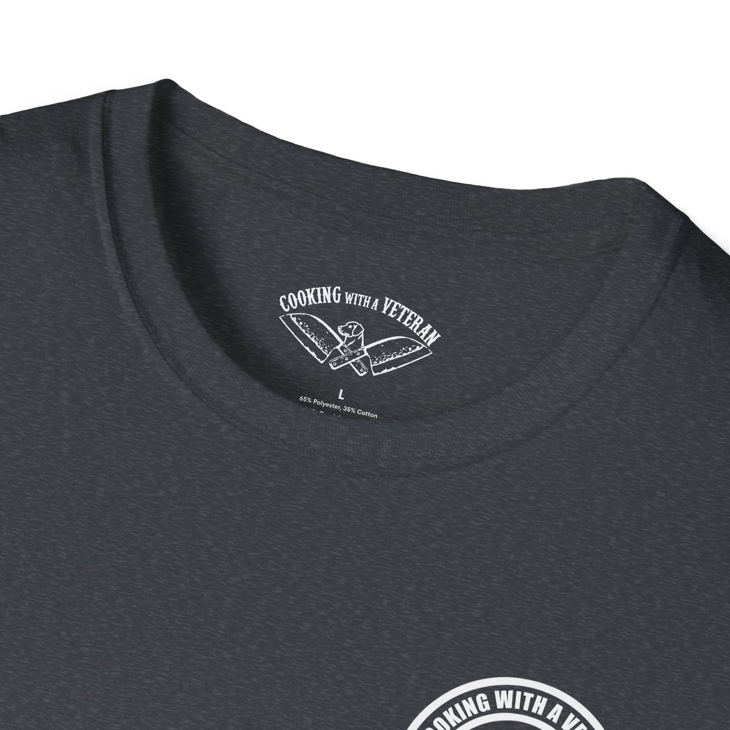 Cooking with a Veteran Seal Unisex Softstyle T-Shirt