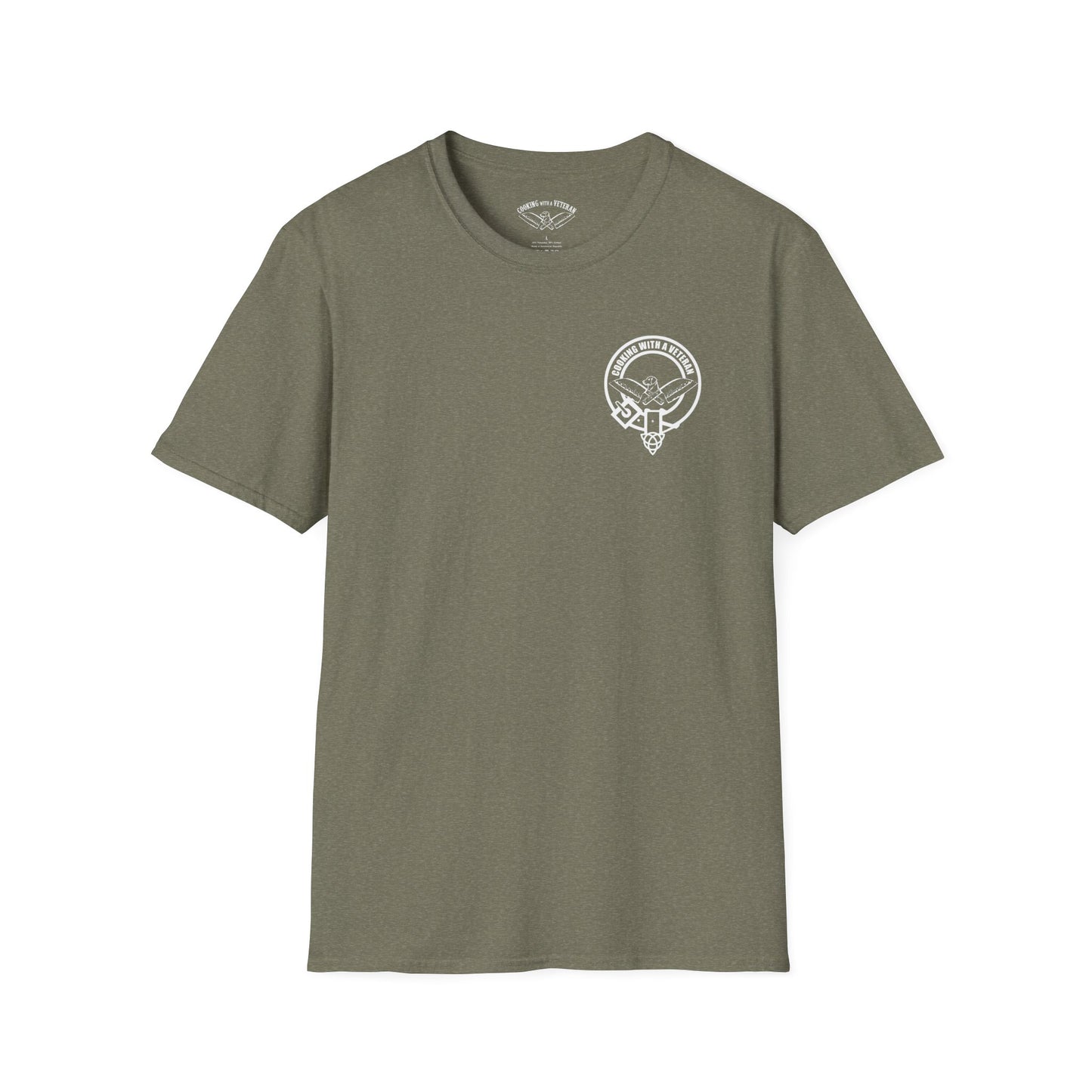 Cooking with a Veteran Seal Unisex Softstyle T-Shirt